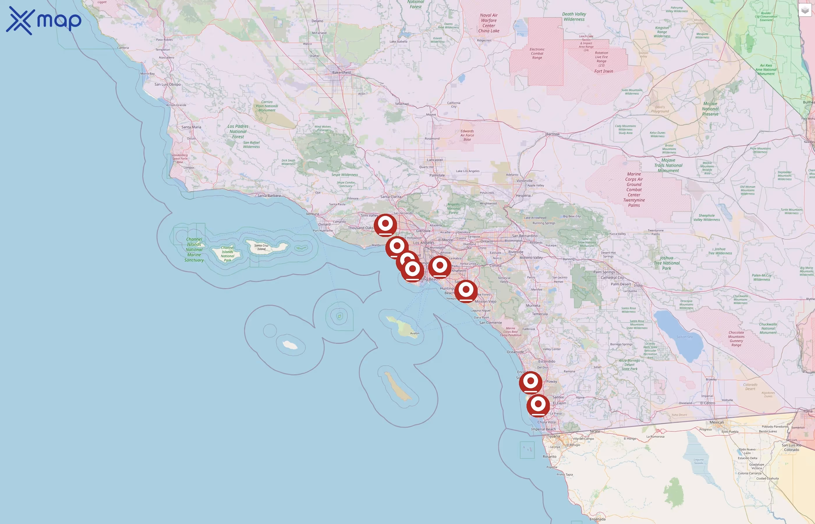 North Italia street hotspots