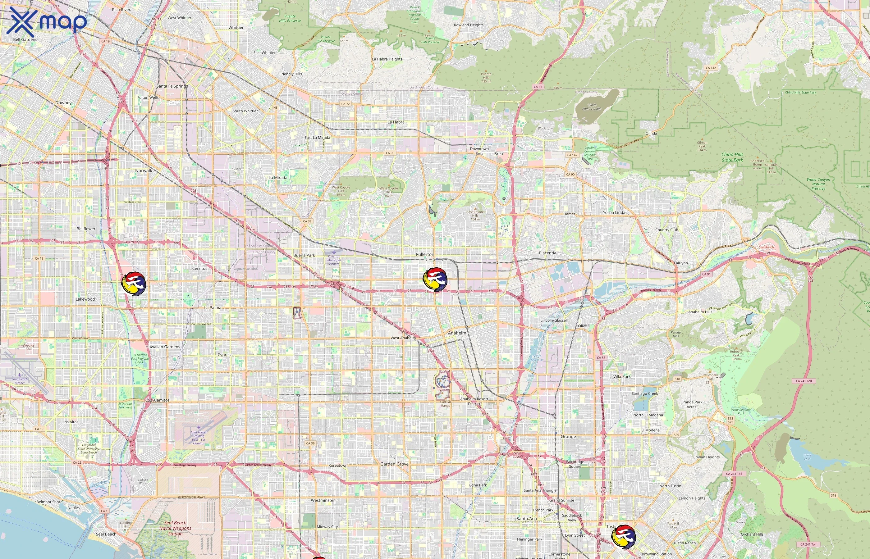 Gen Korean BBQ House area coverage