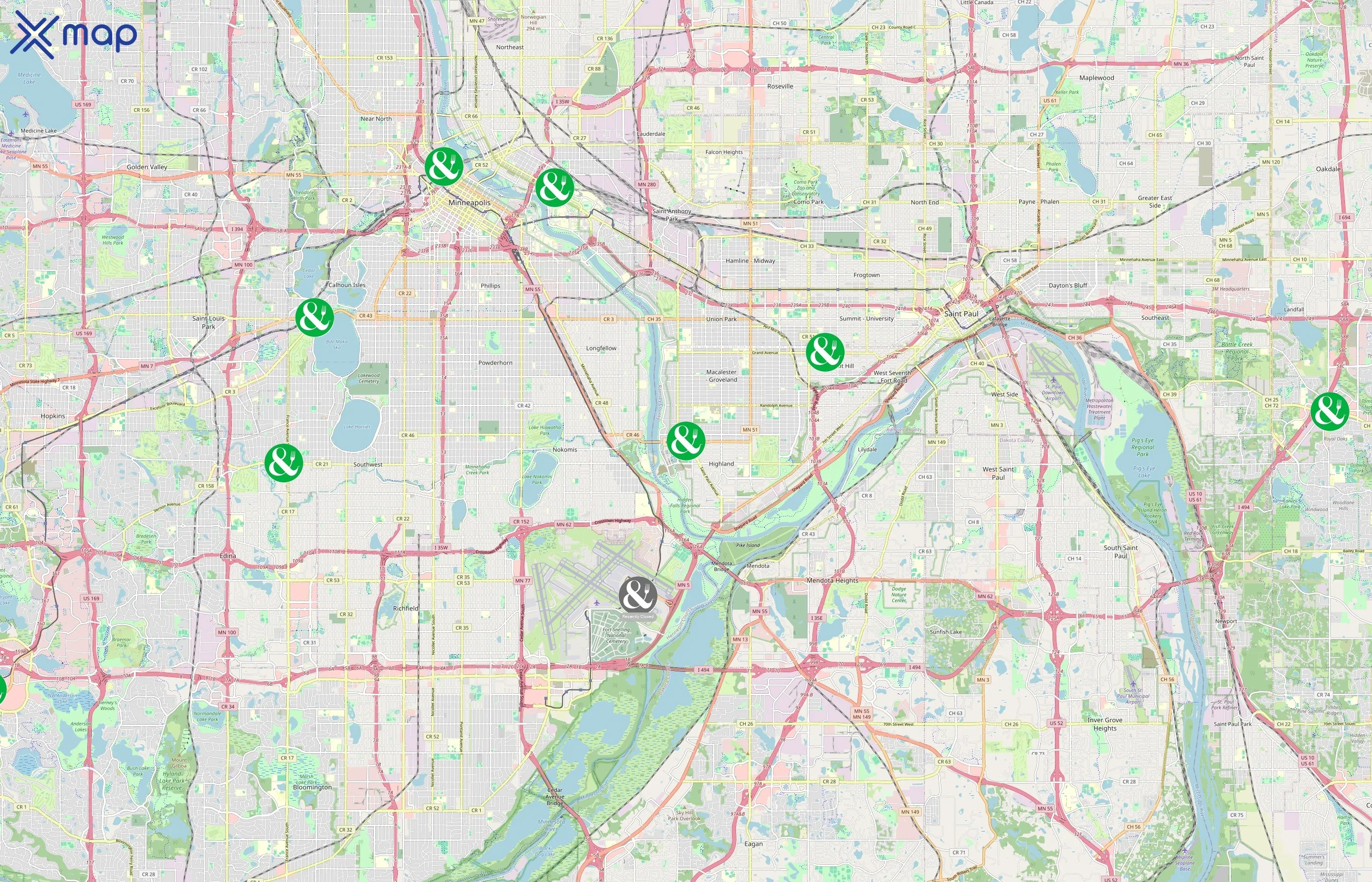 Crisp and Green area coverage