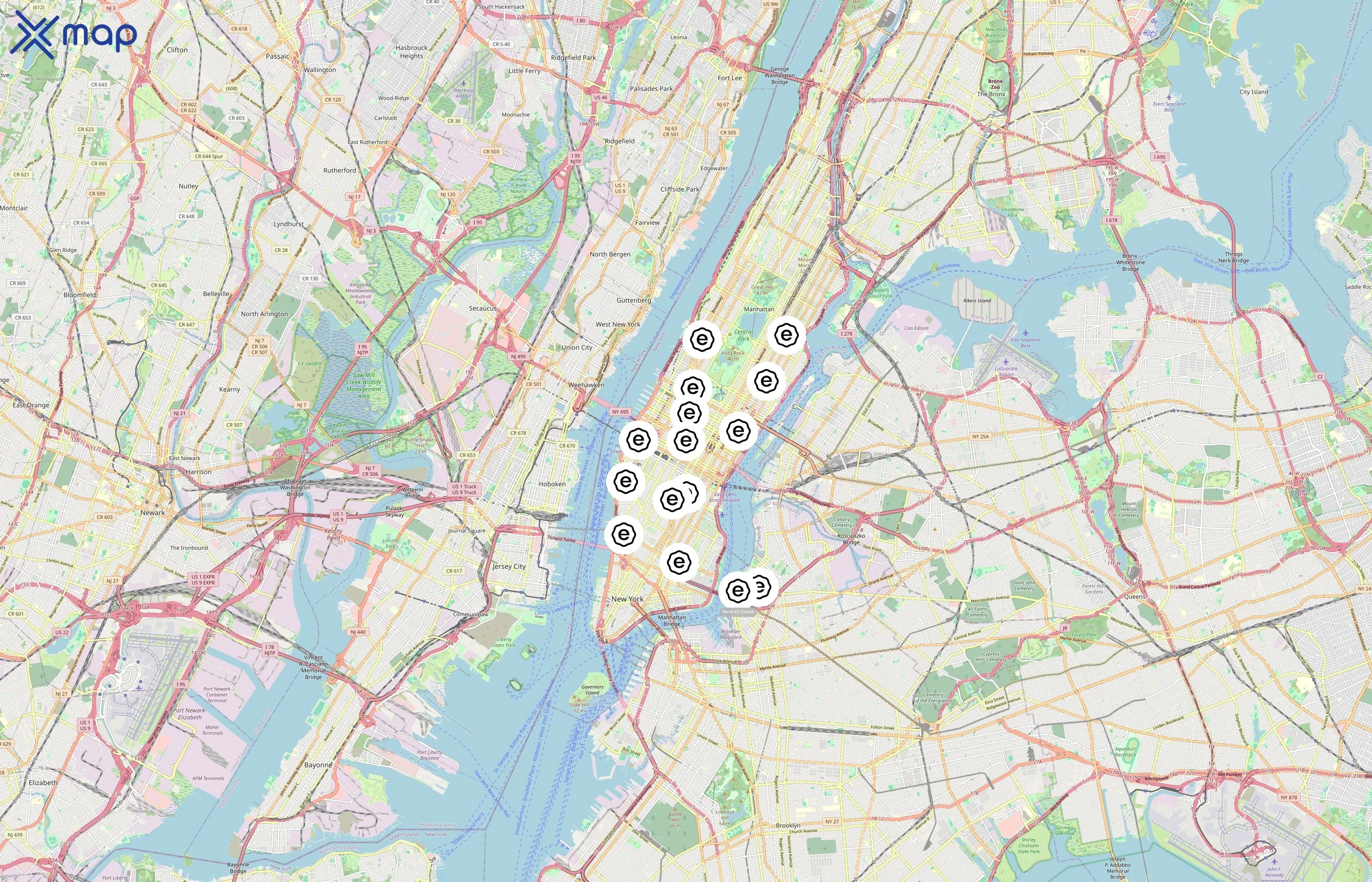 Earthbar area coverage