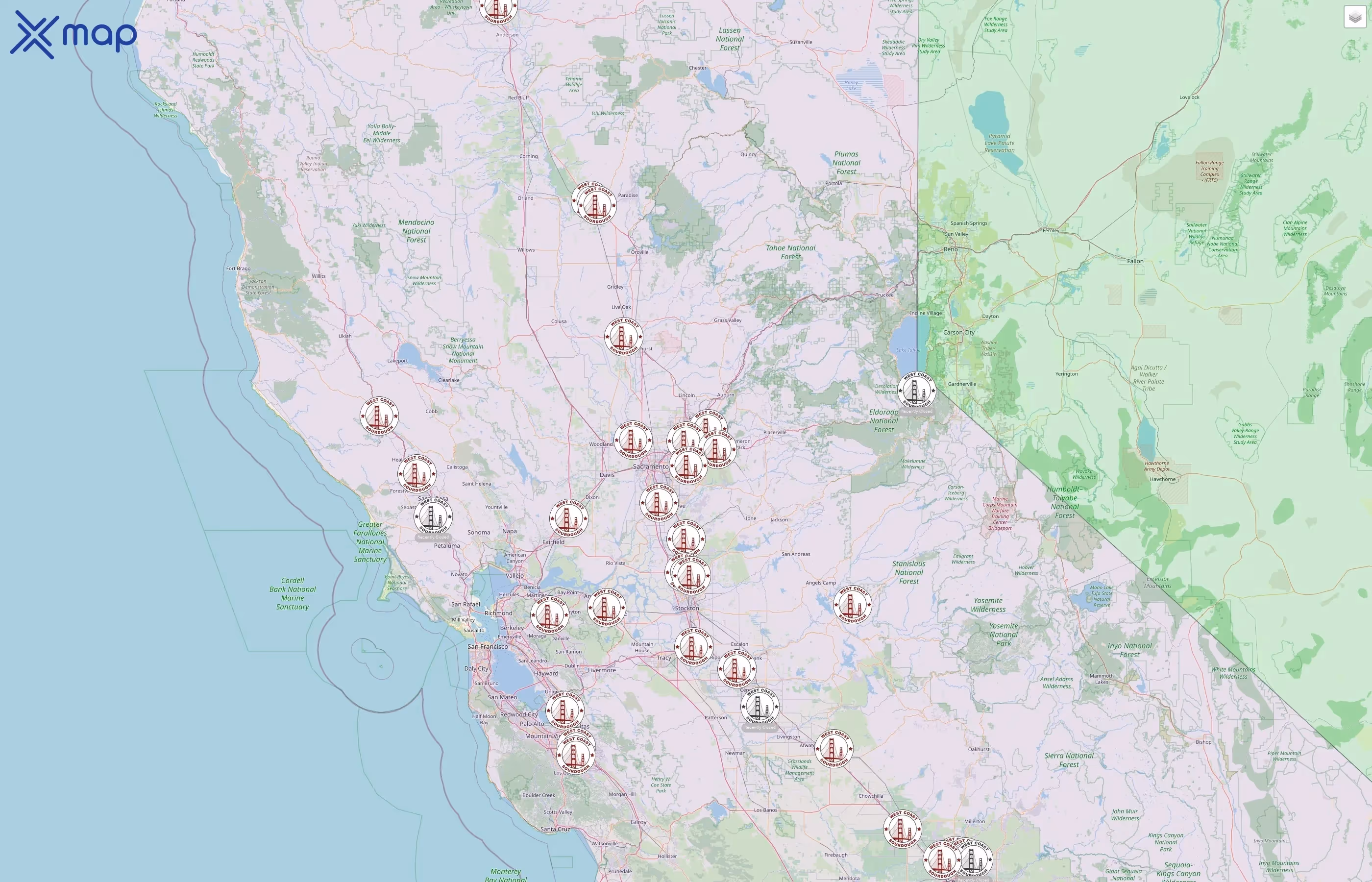 West Coast Sourdough street hotspots