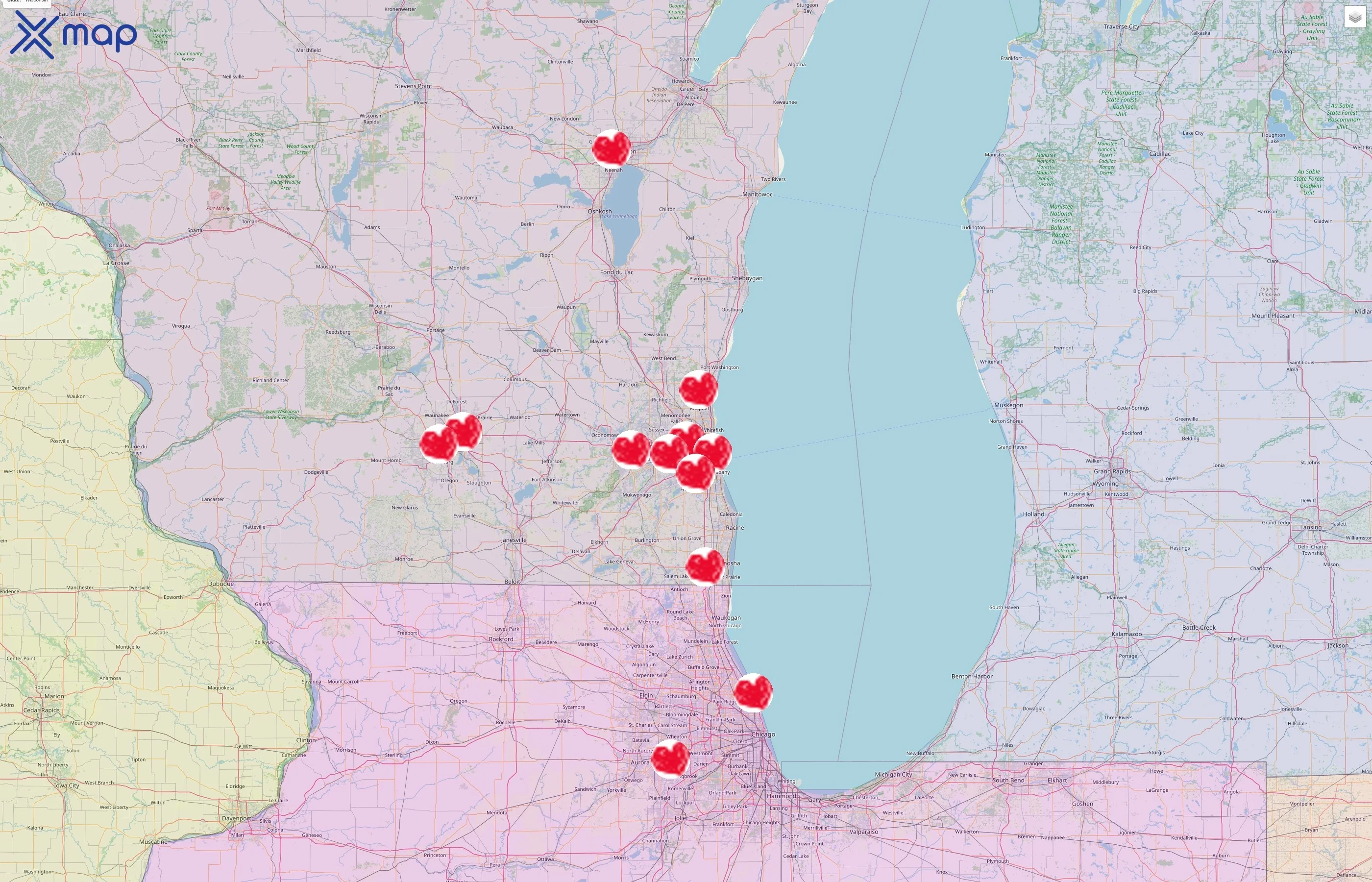 Penzeys Spices street hotspots