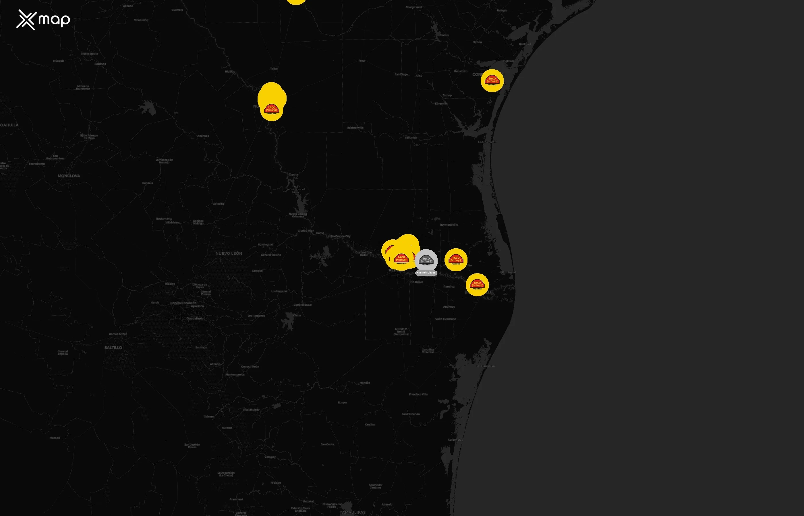 Taco Palenque city distribution