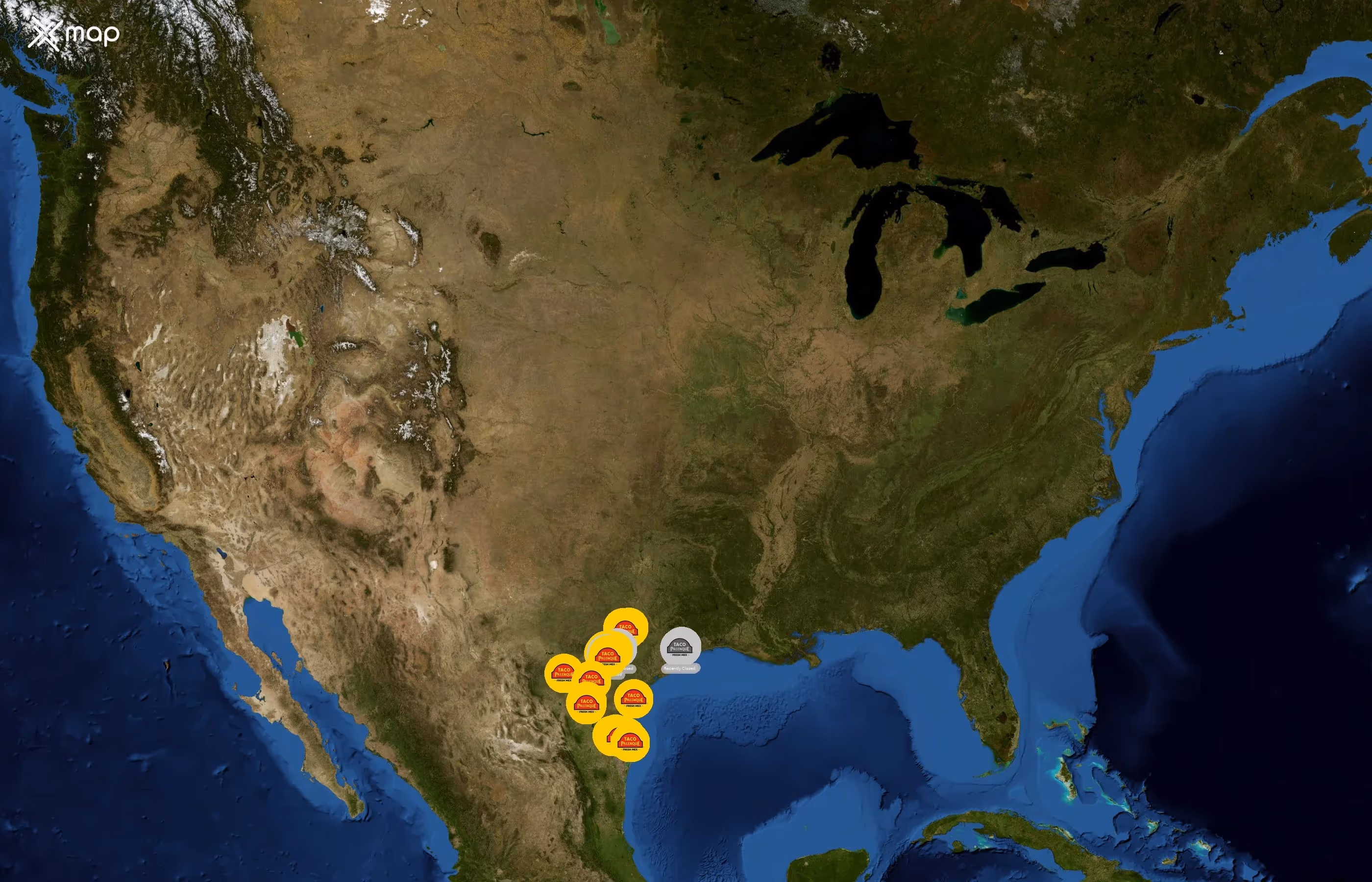 Taco Palenque state distribution