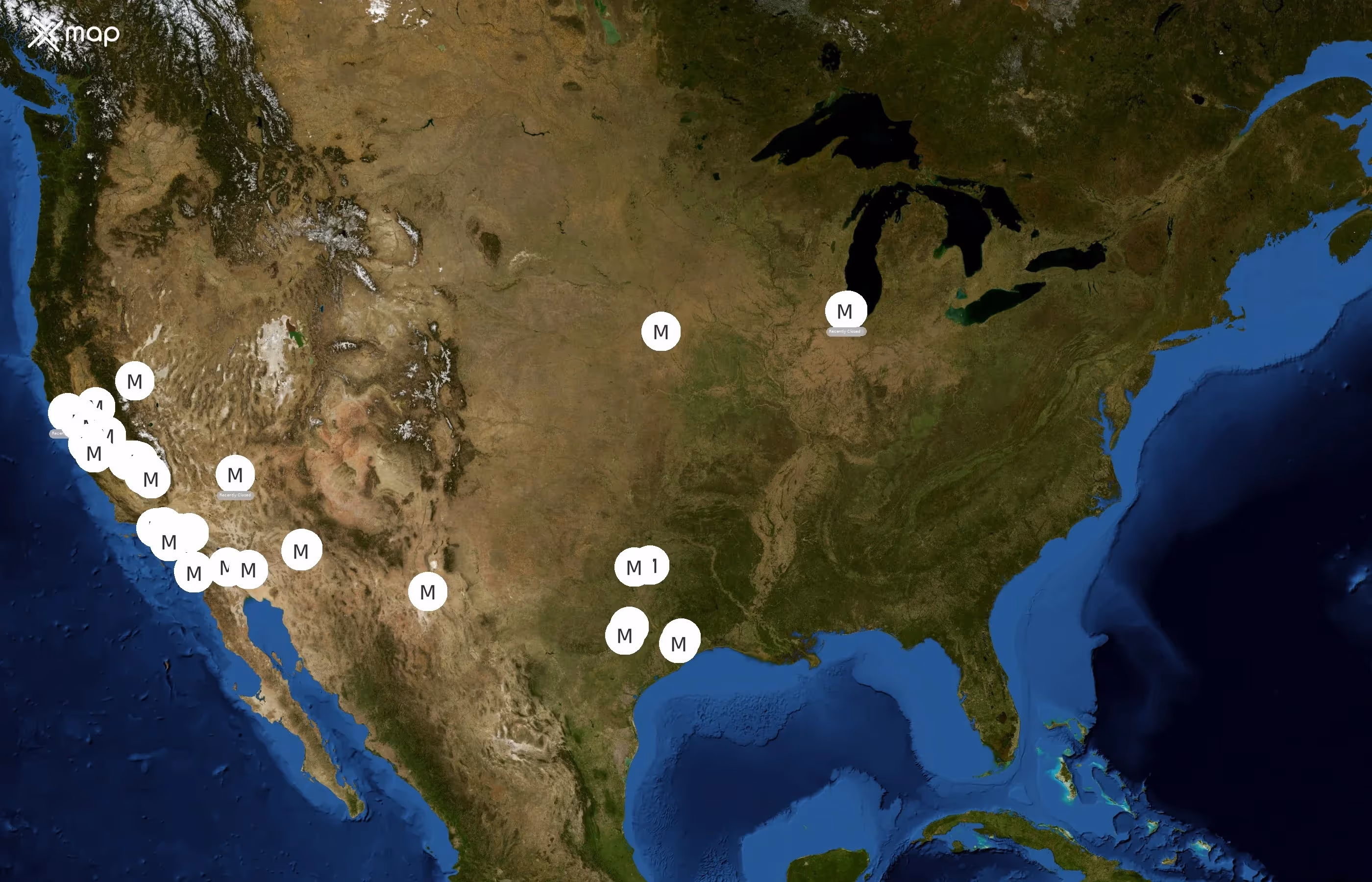La Michoacana Plus state distribution