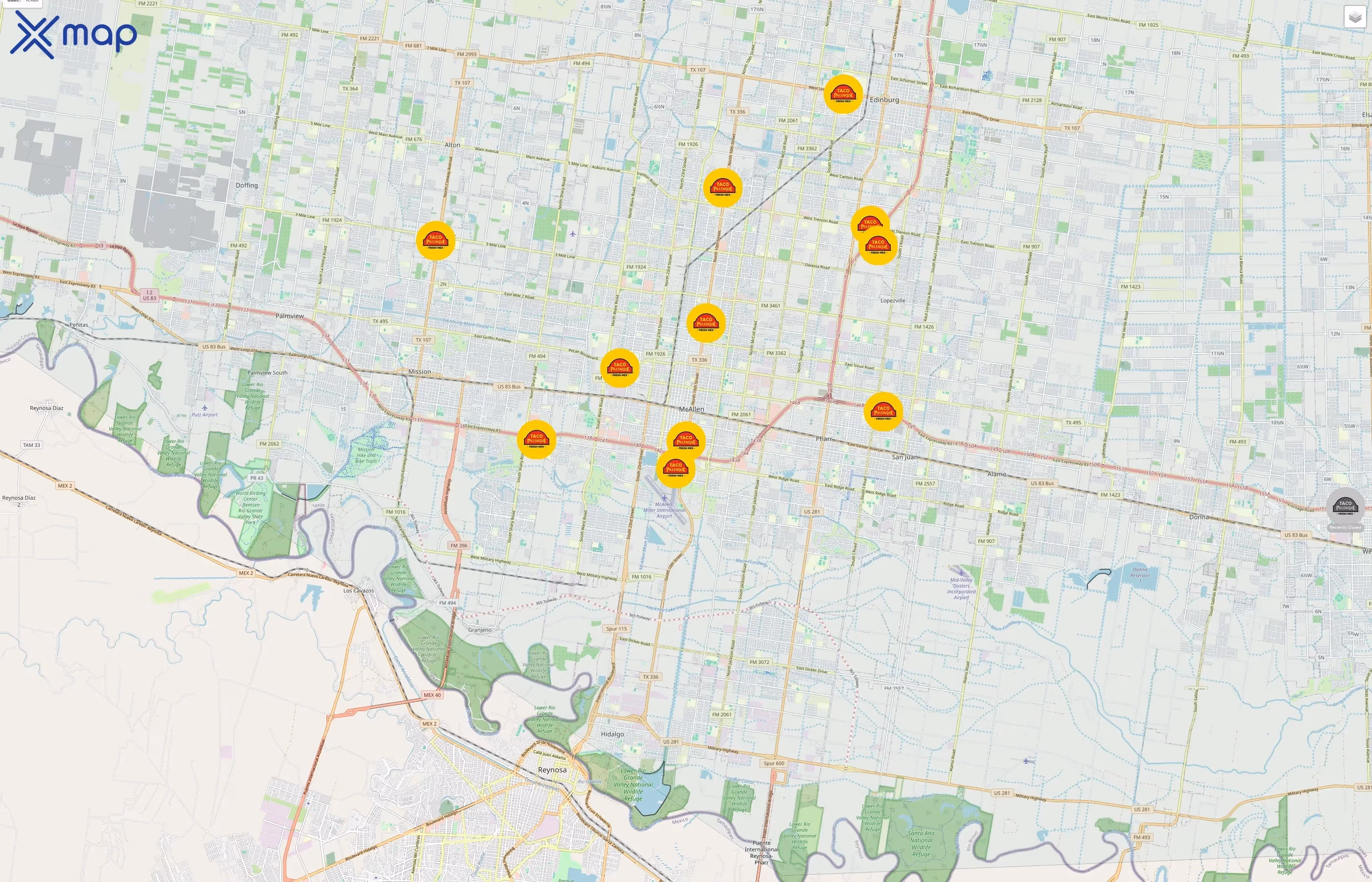 Taco Palenque traffic data
