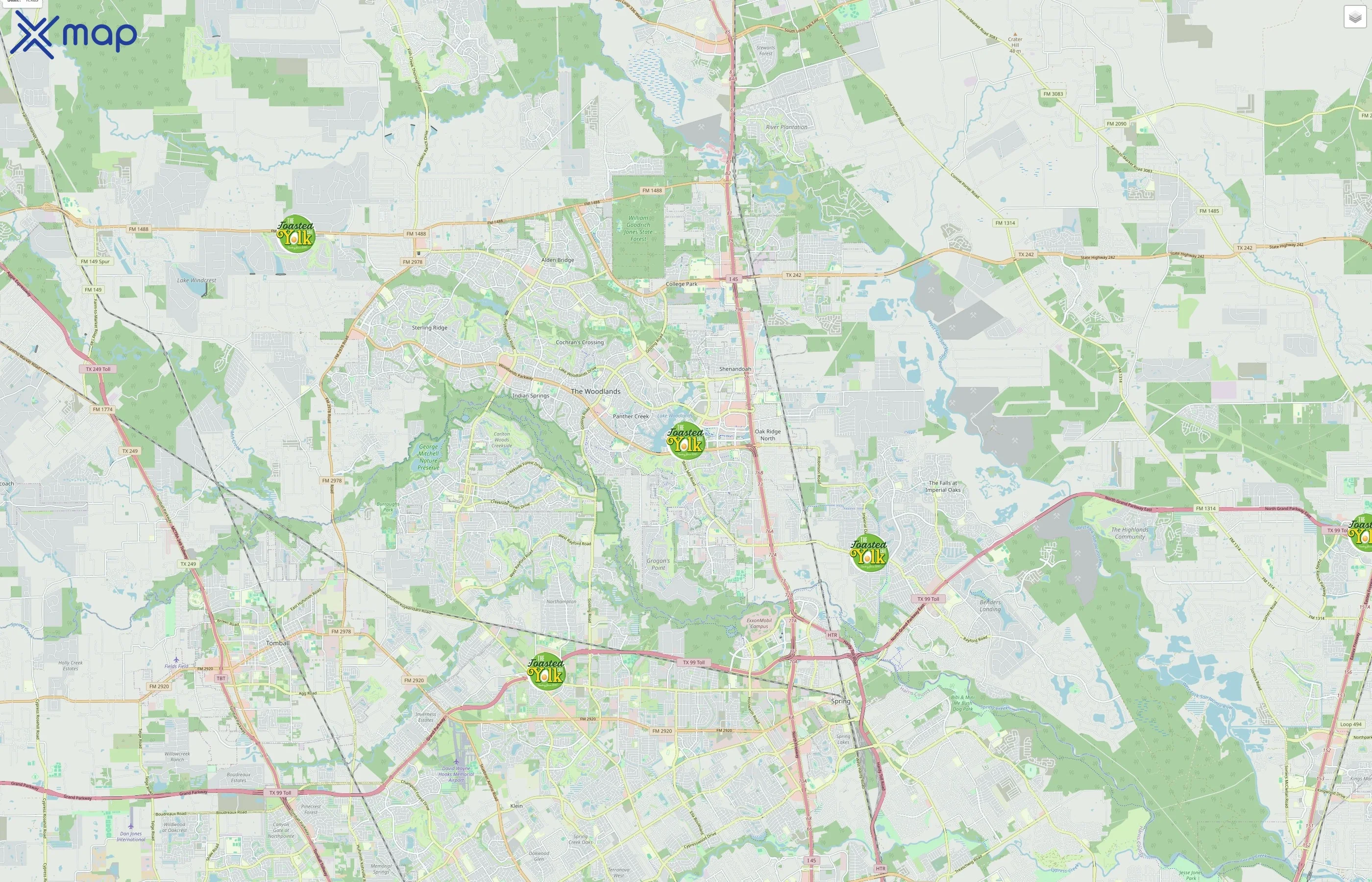 The Toasted Yolk Cafe traffic data