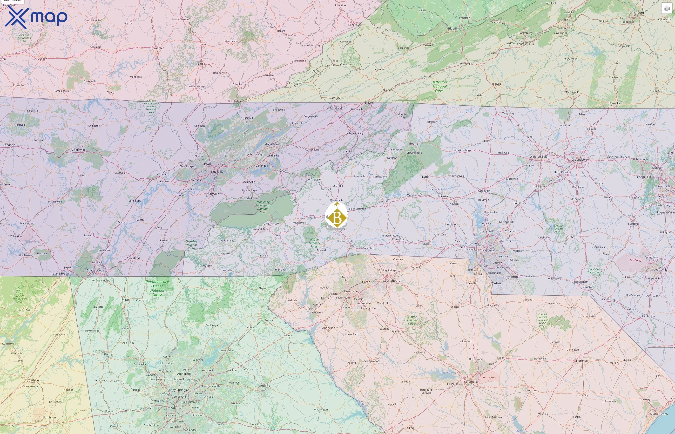 Biltmore Estate street hotspots