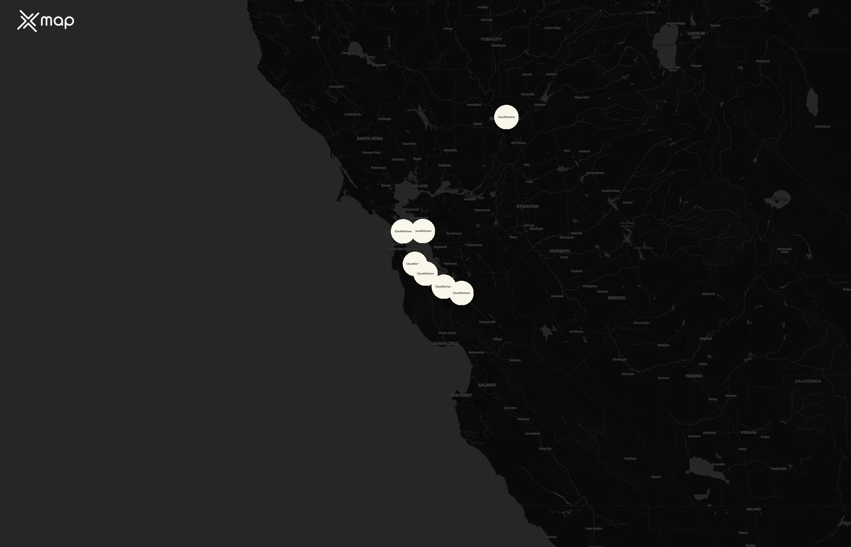 CloudKitchens city distribution