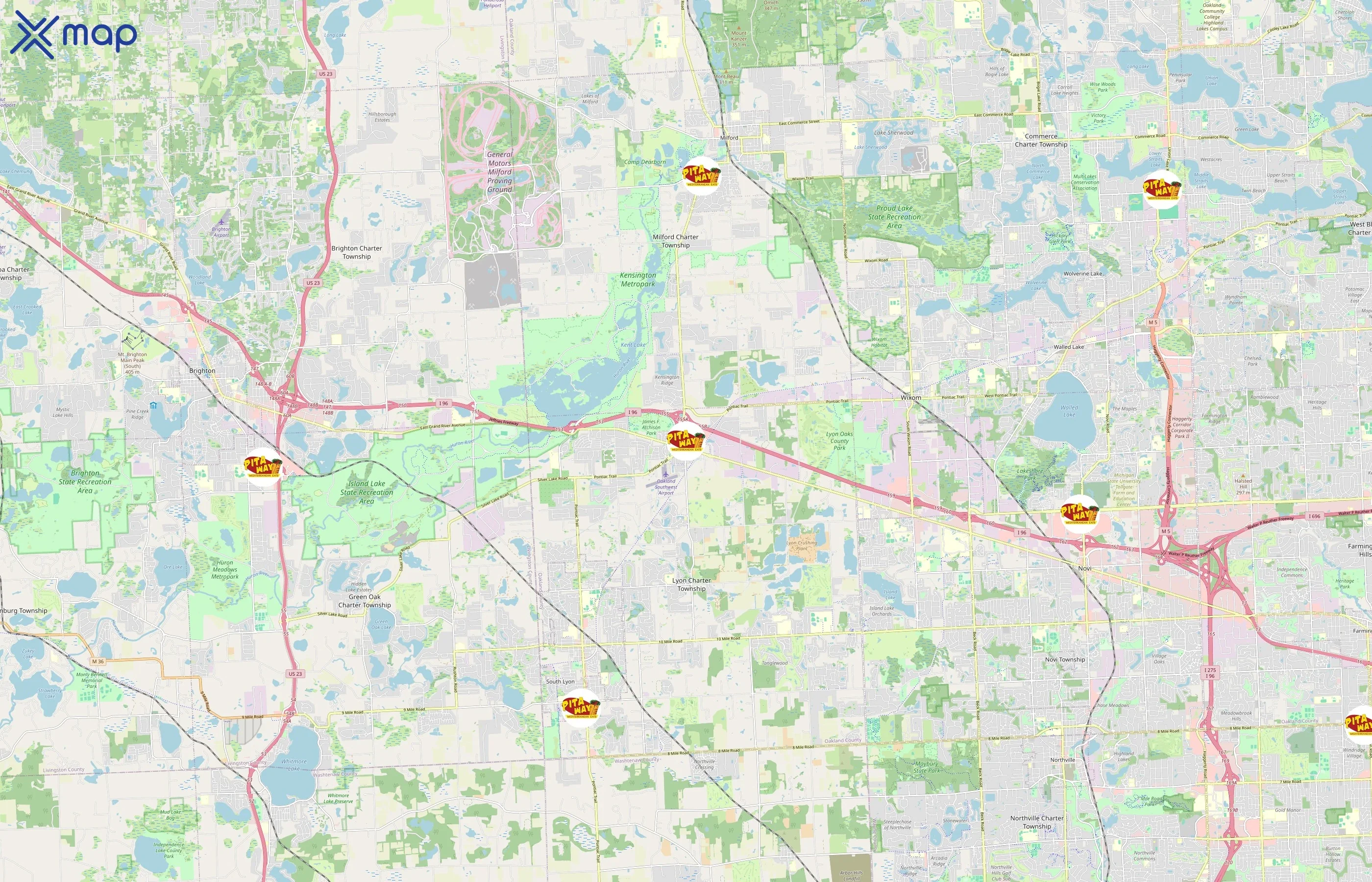 Pita Way area coverage