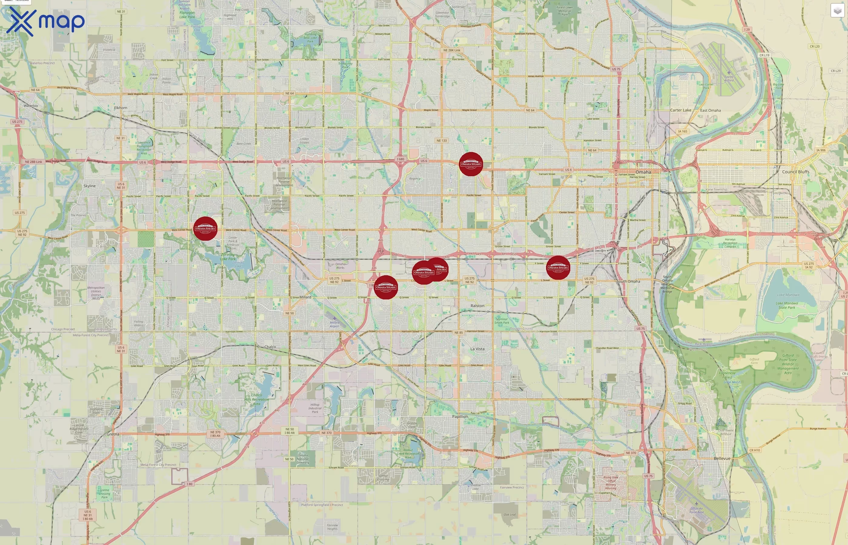Omaha Steaks traffic data