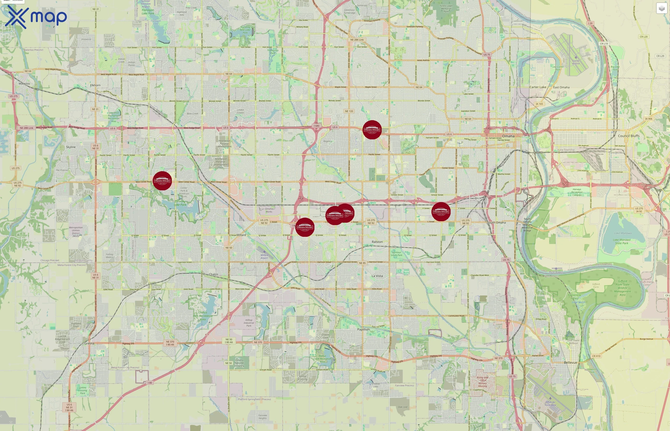 Omaha Steaks traffic data