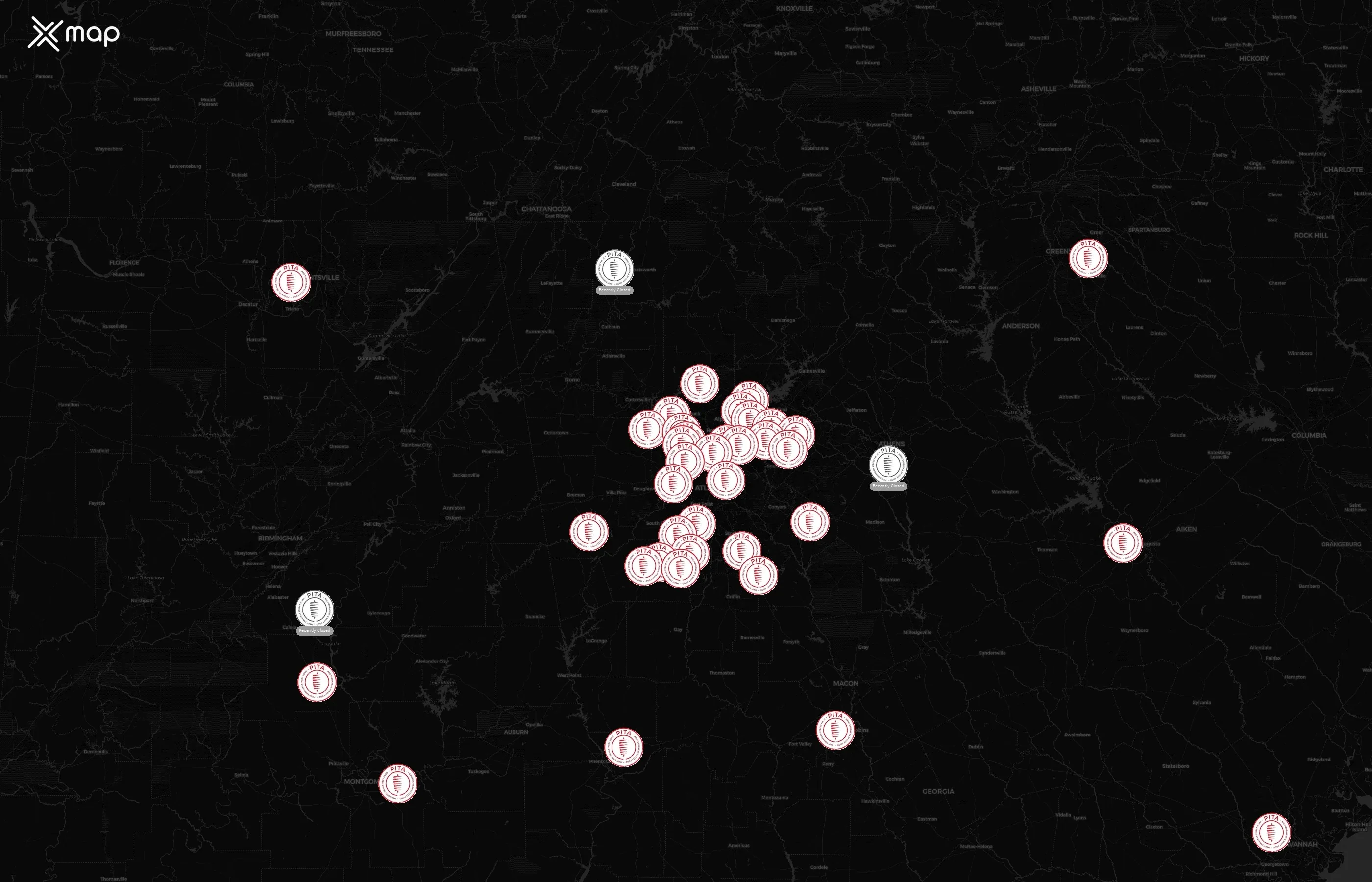 PITA Mediterranean Street Food city distribution