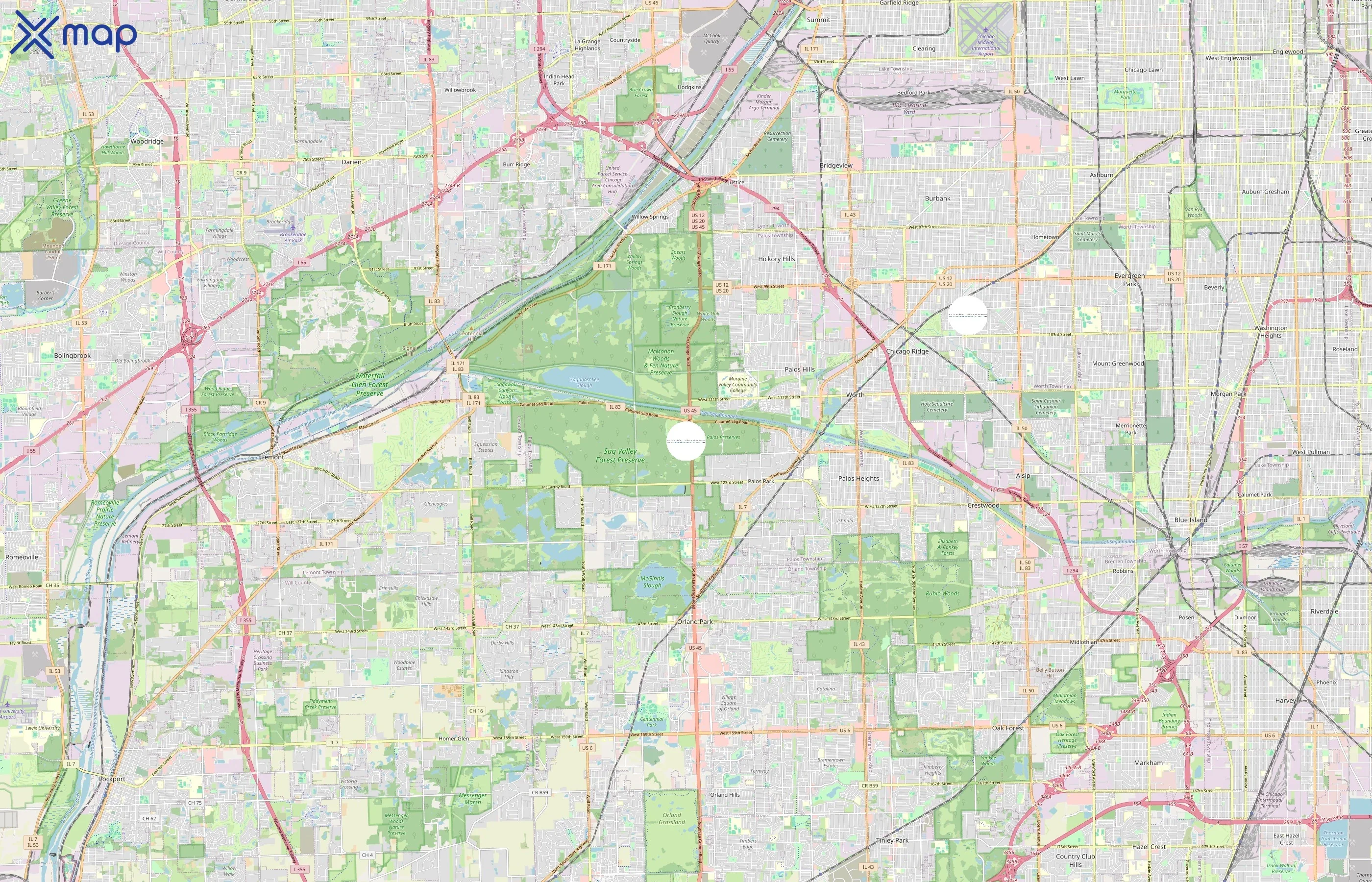 Hinckley Springs area coverage