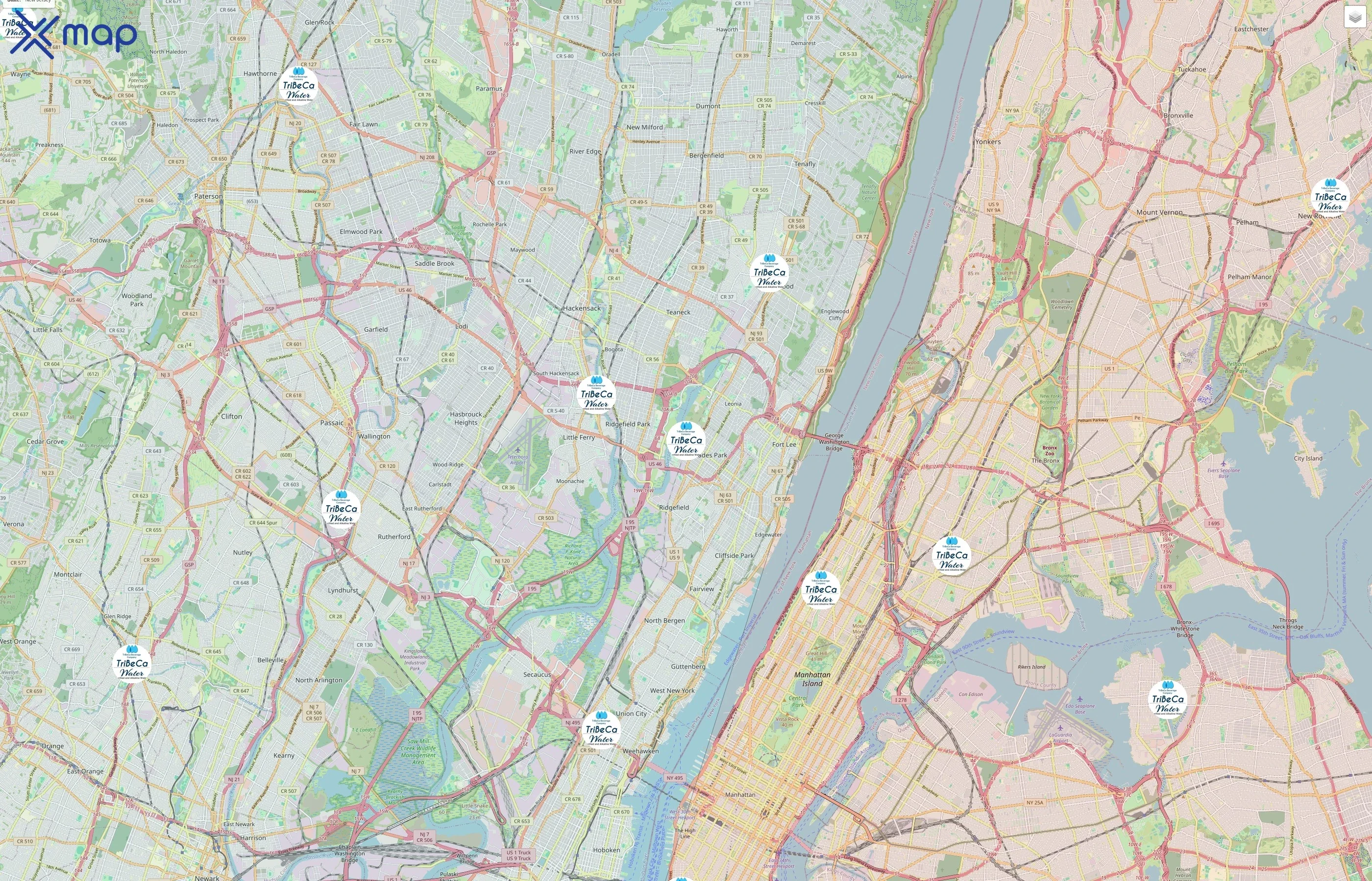 Tribeca Beverage Company traffic data
