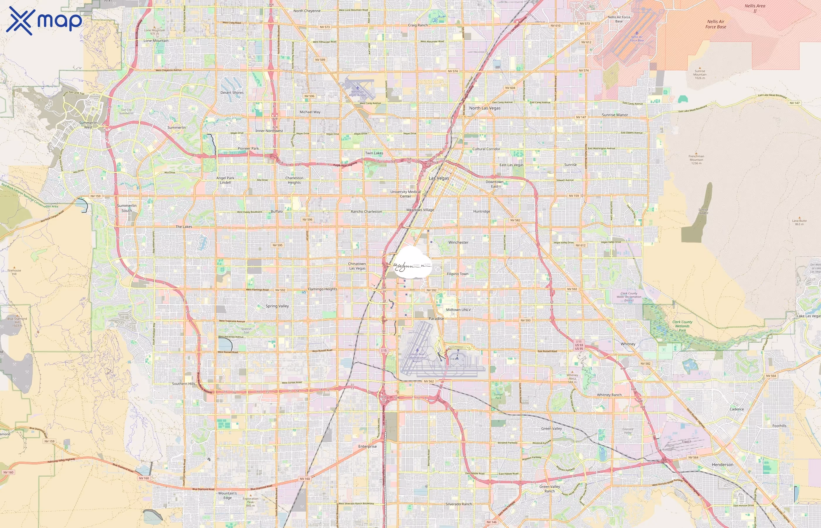 Wynn Las Vegas area coverage