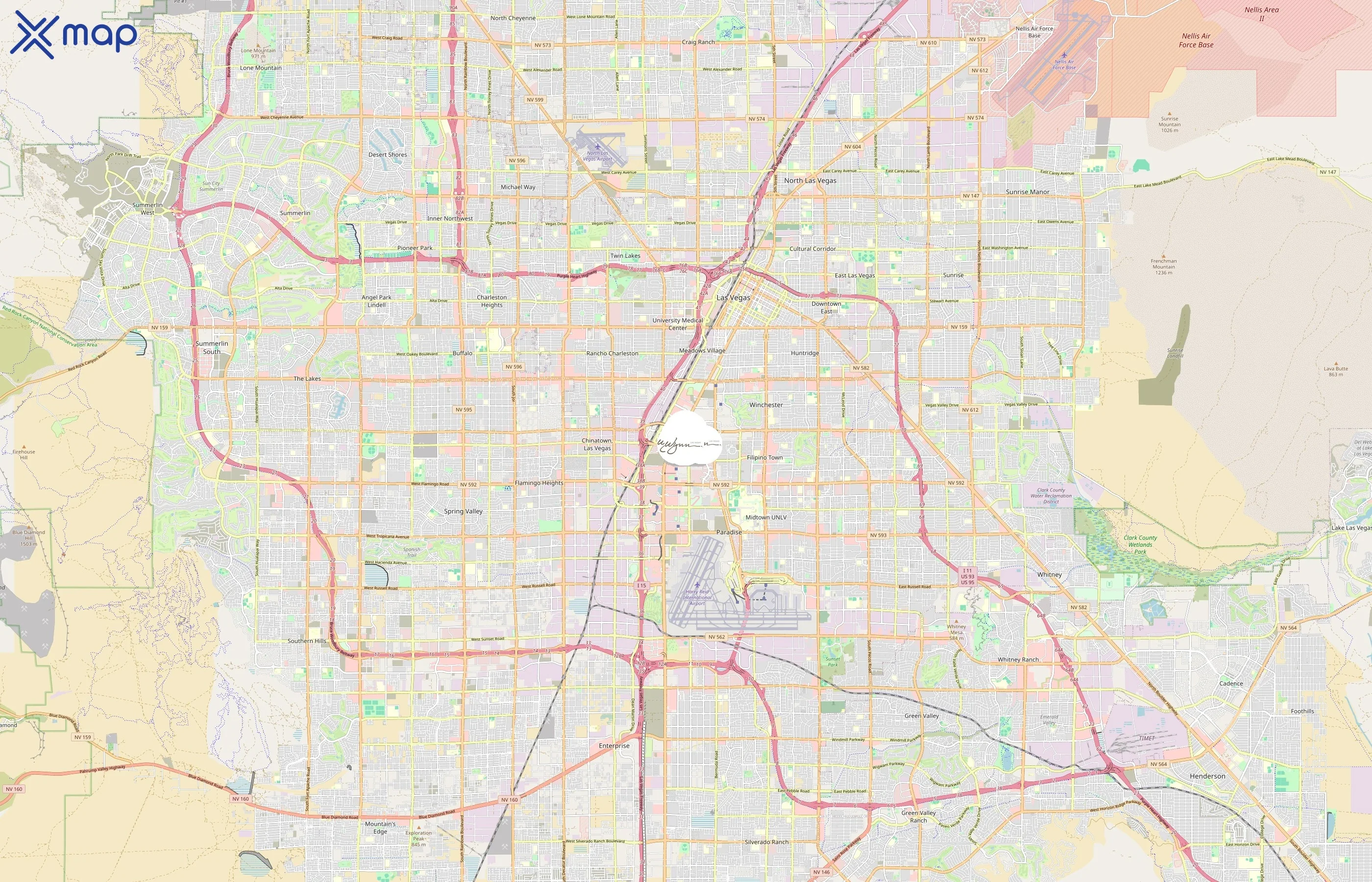 Wynn Las Vegas area coverage