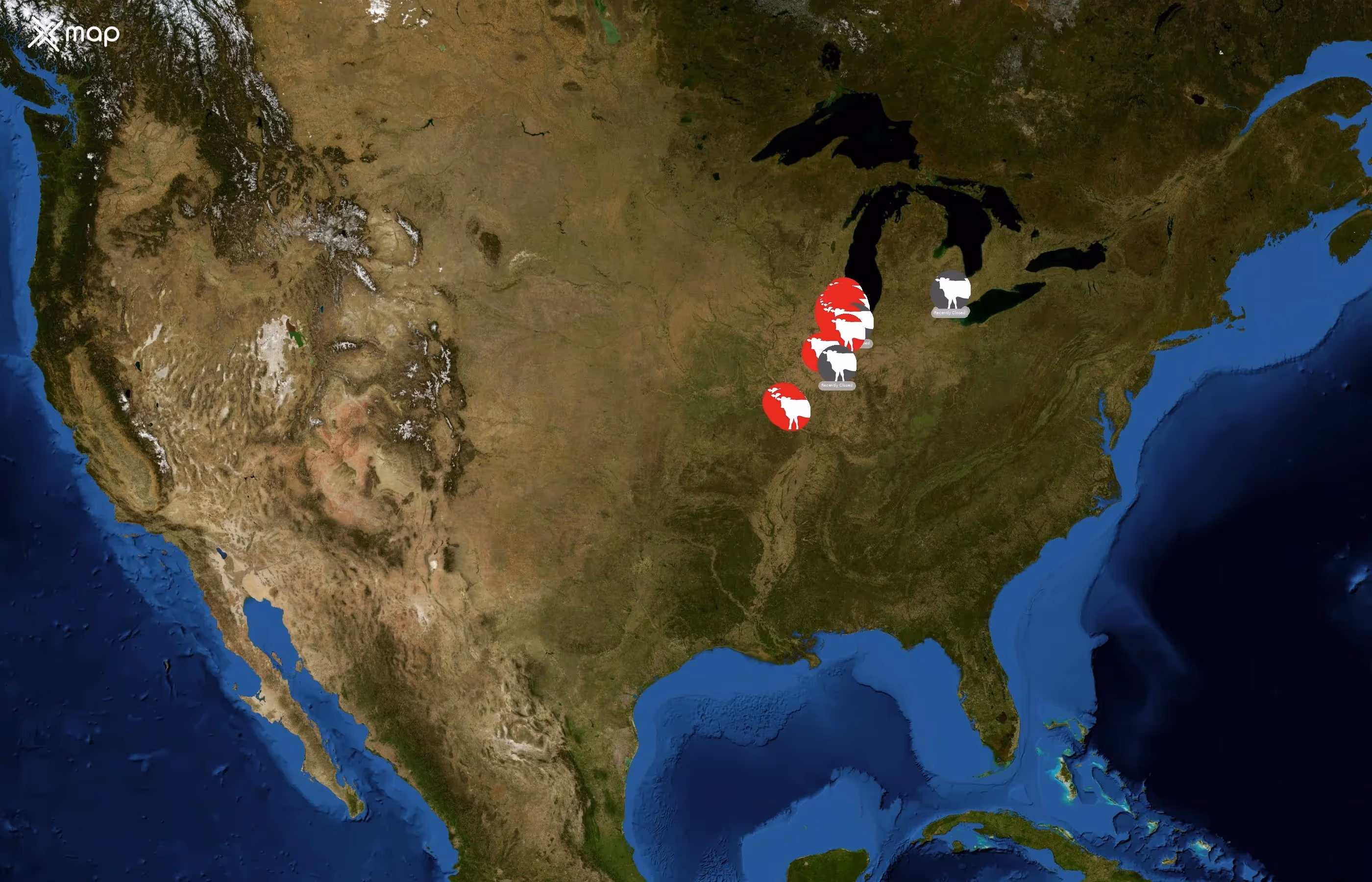 Oberweis Dairy state distribution