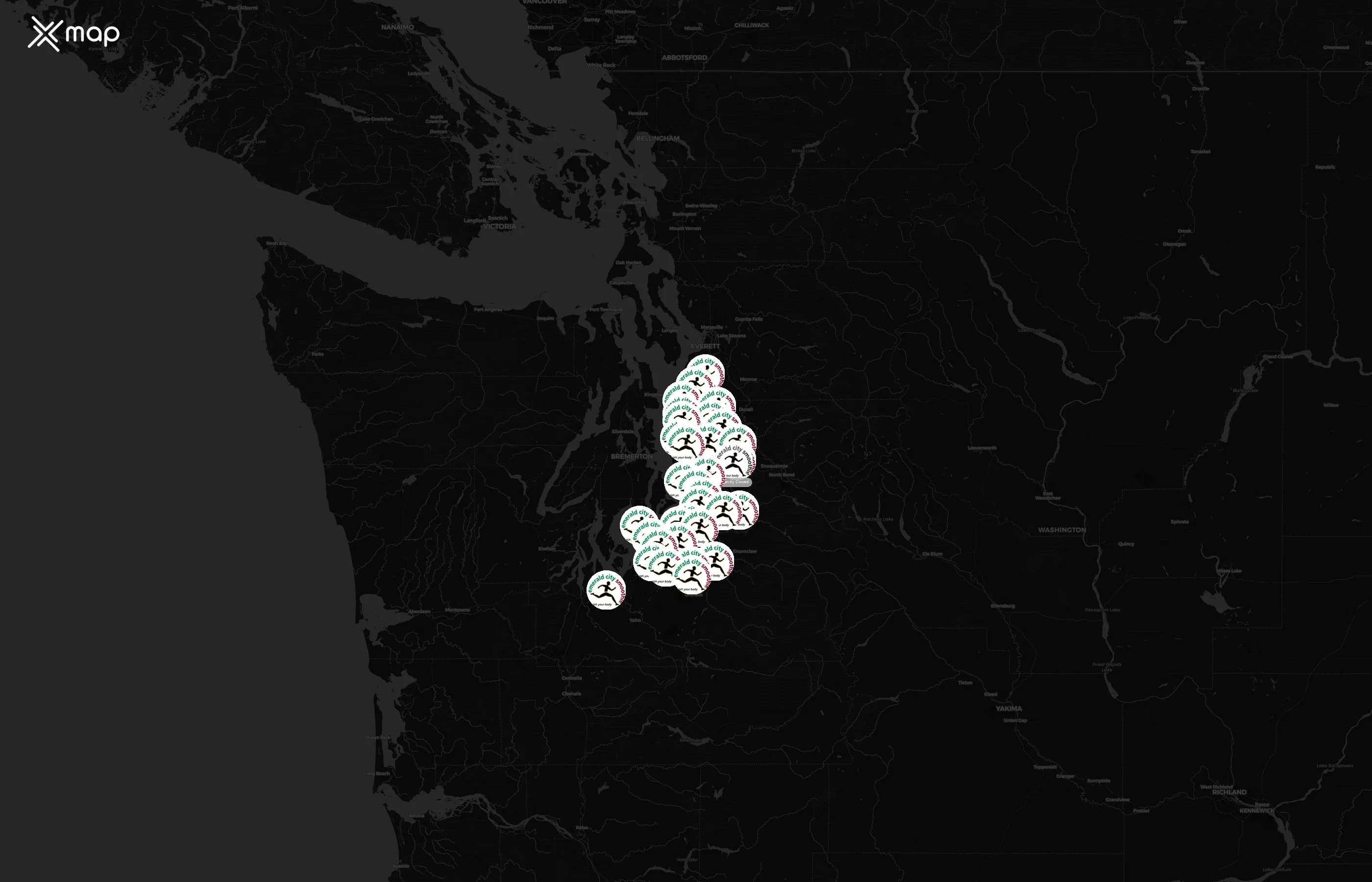 Emerald City Smoothie city distribution
