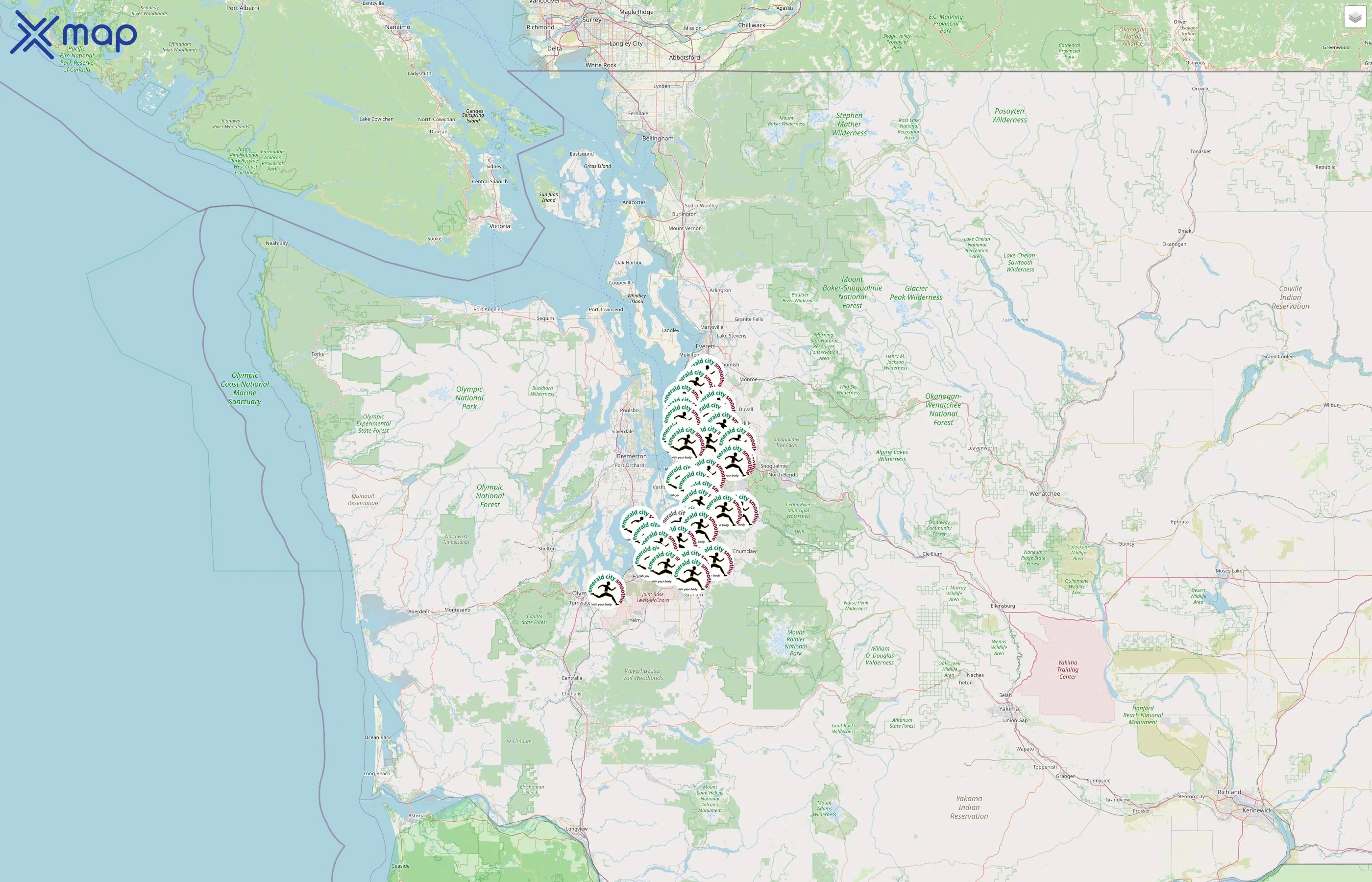 Emerald City Smoothie street hotspots