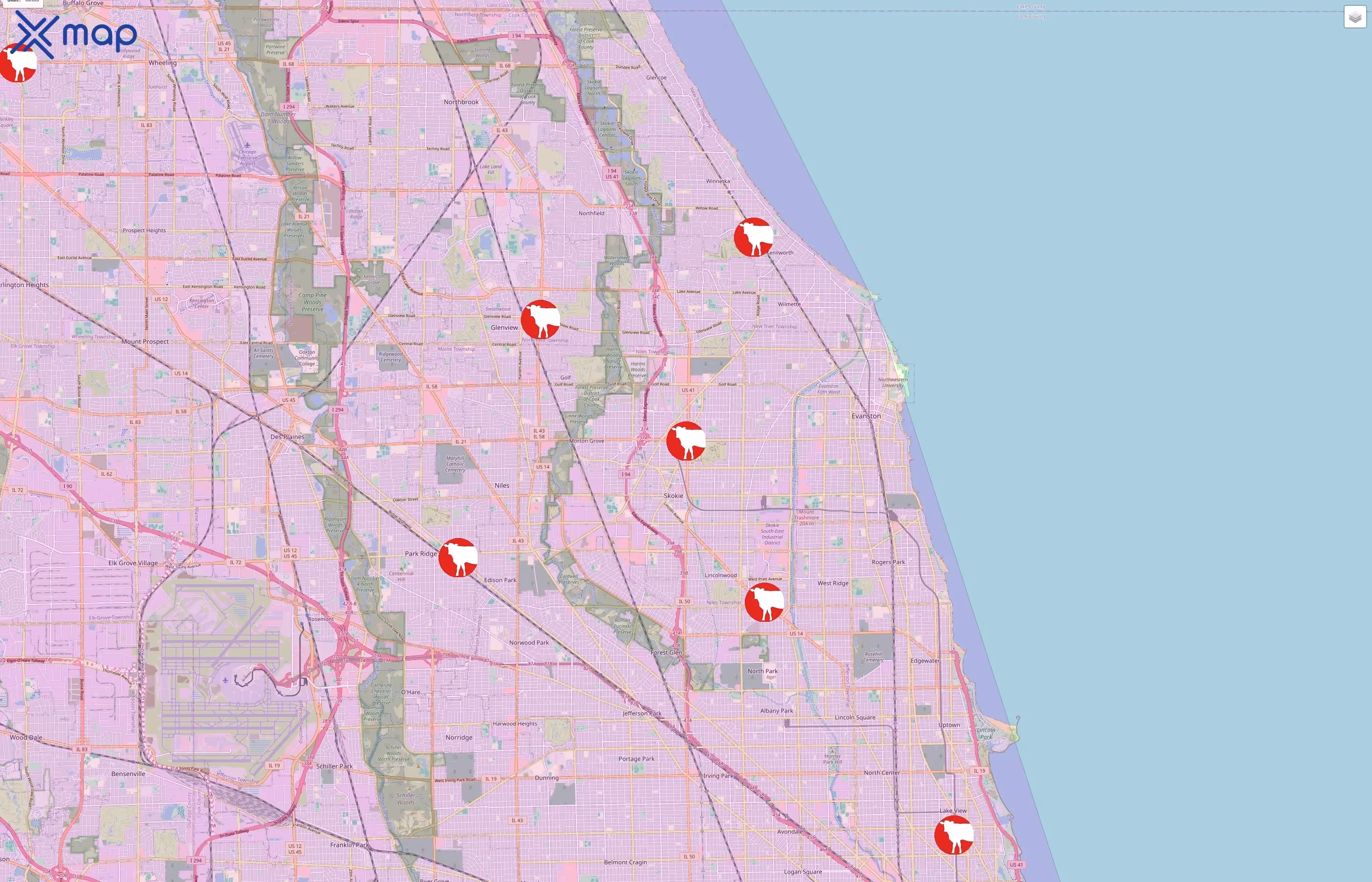 Oberweis Dairy traffic data