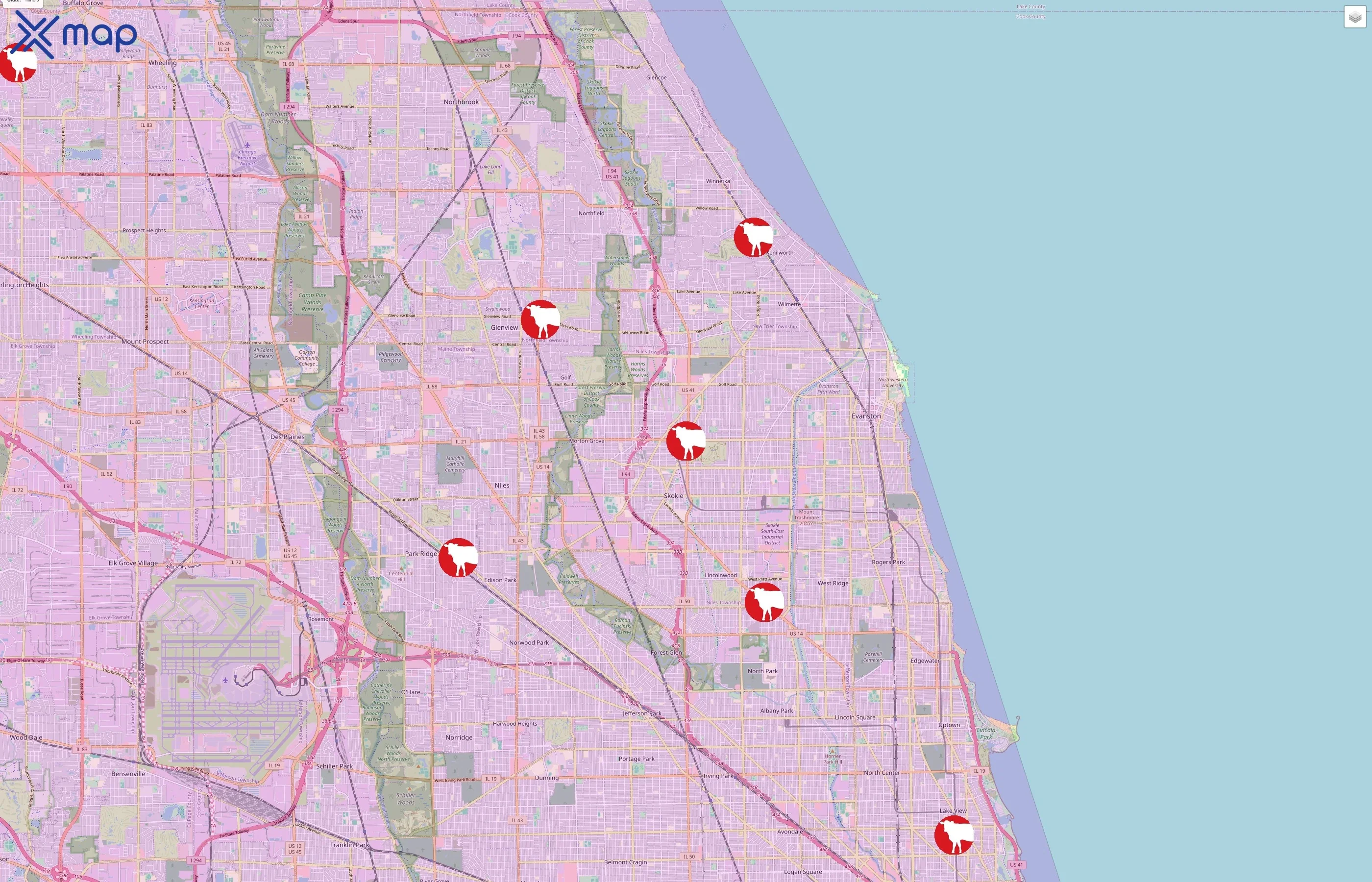Oberweis Dairy traffic data