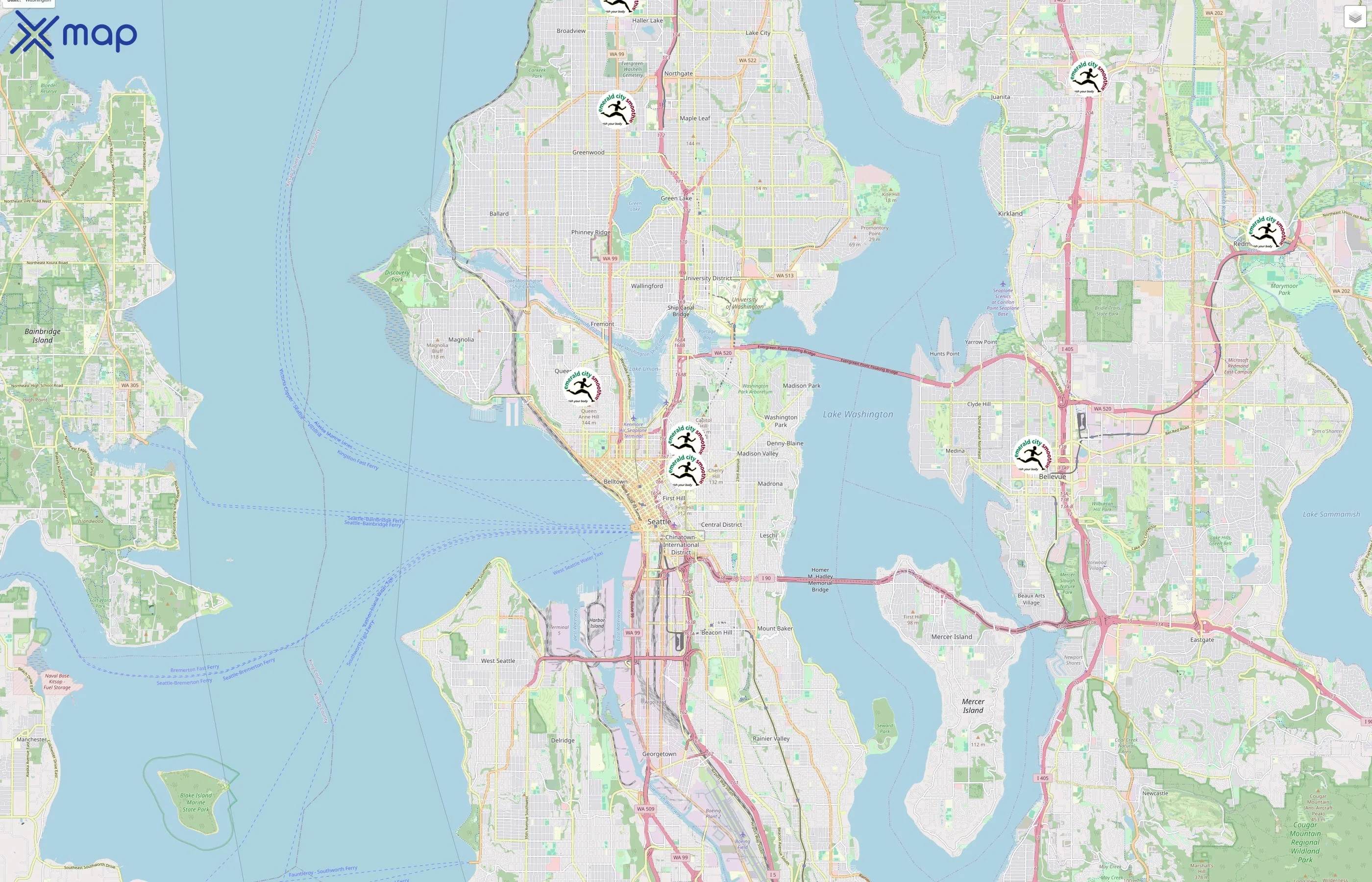 Emerald City Smoothie traffic data