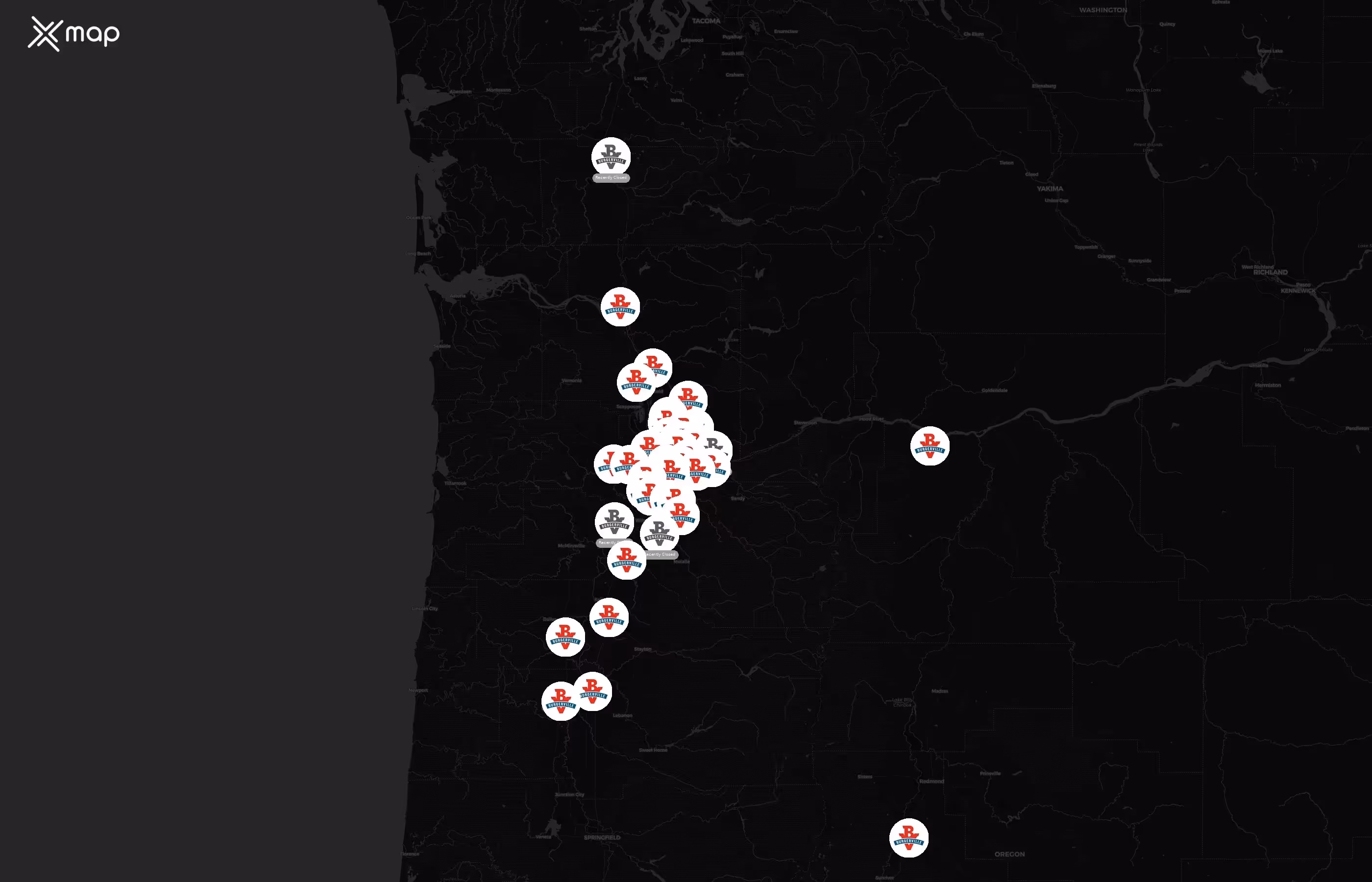 Burgerville city distribution