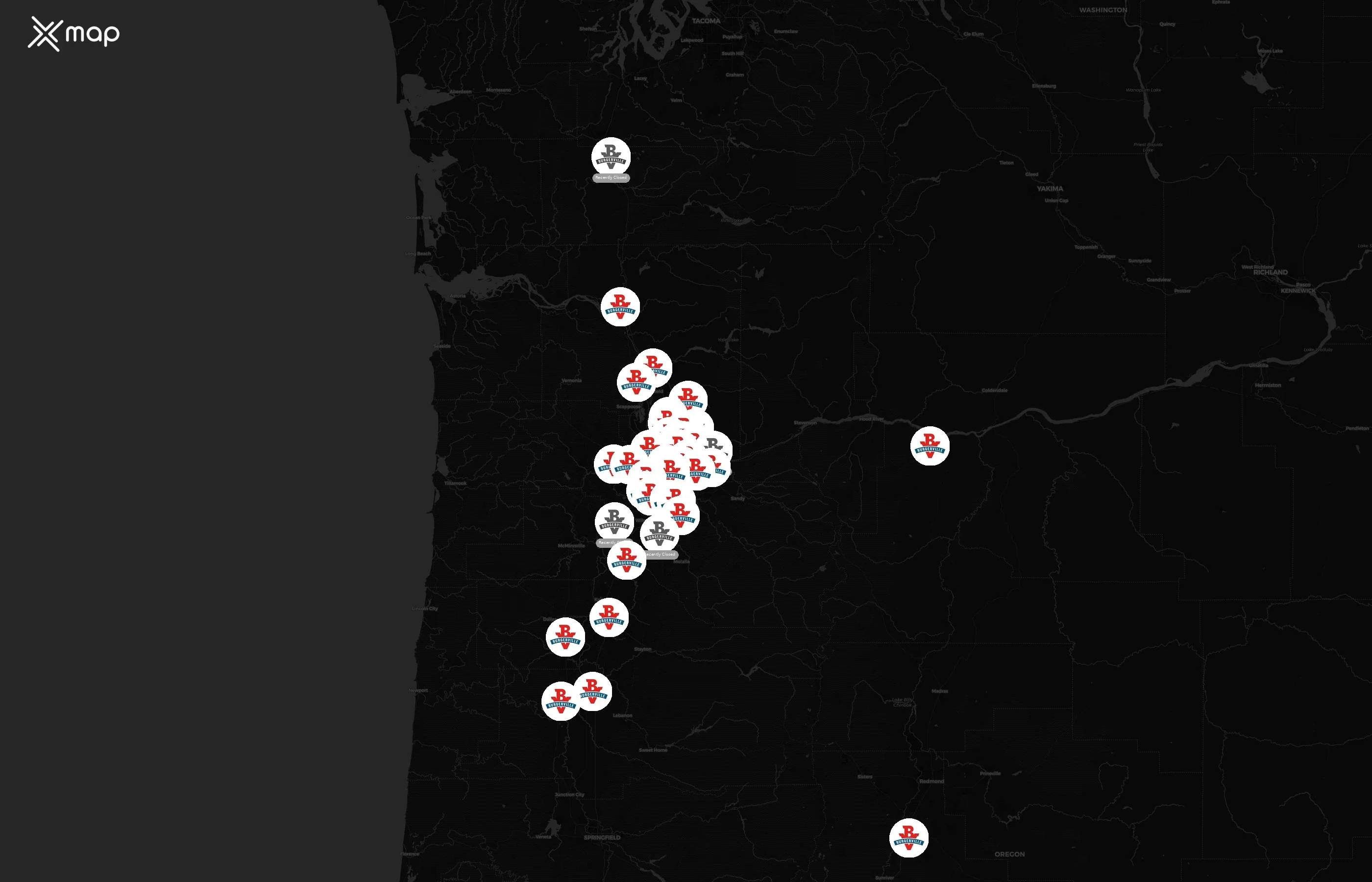 Burgerville city distribution