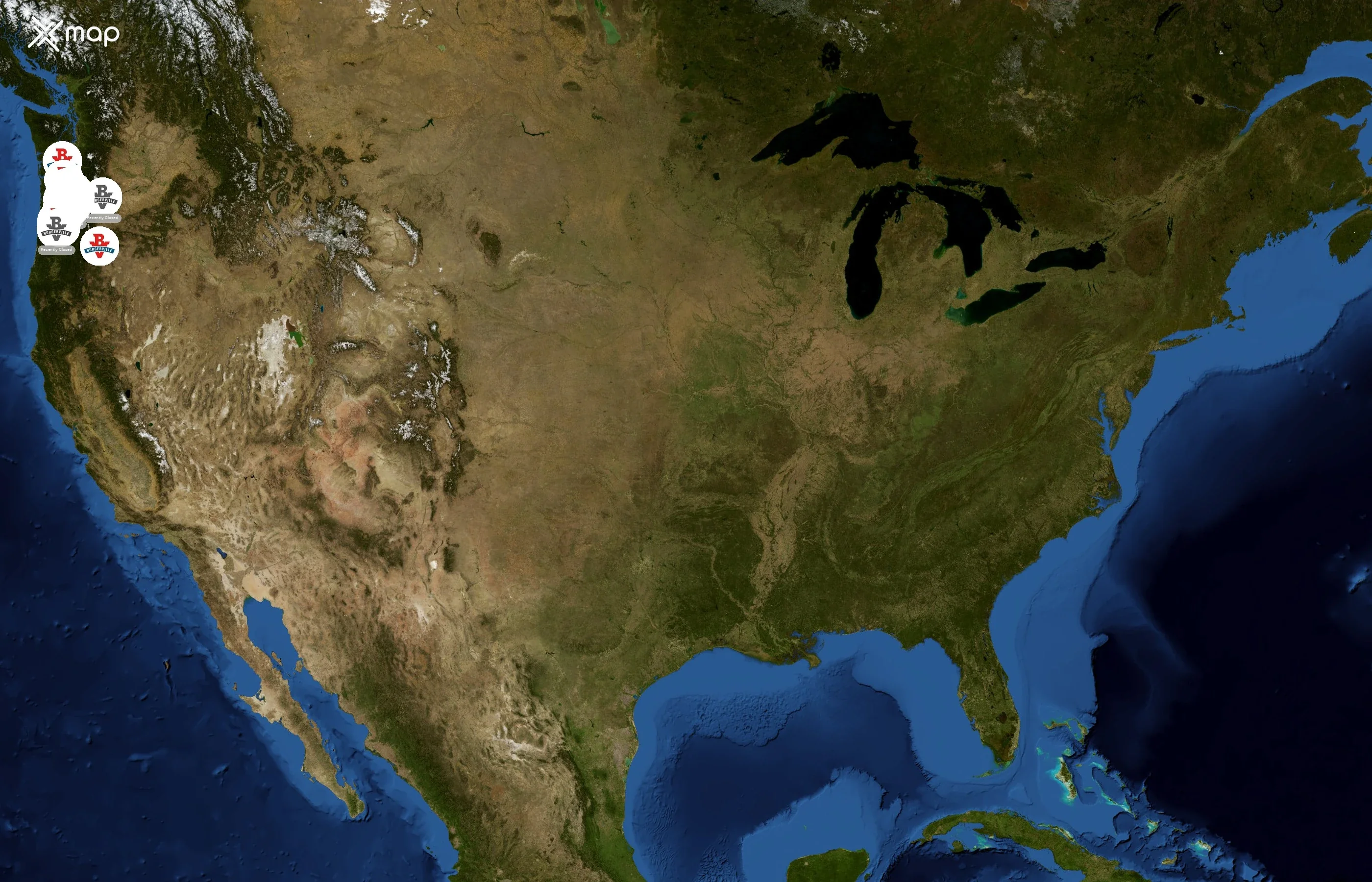 Burgerville state distribution