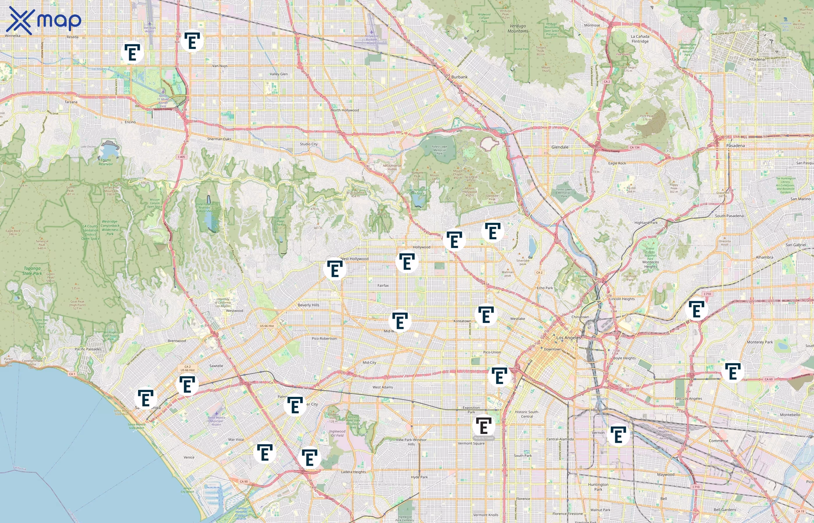 Everytable area coverage