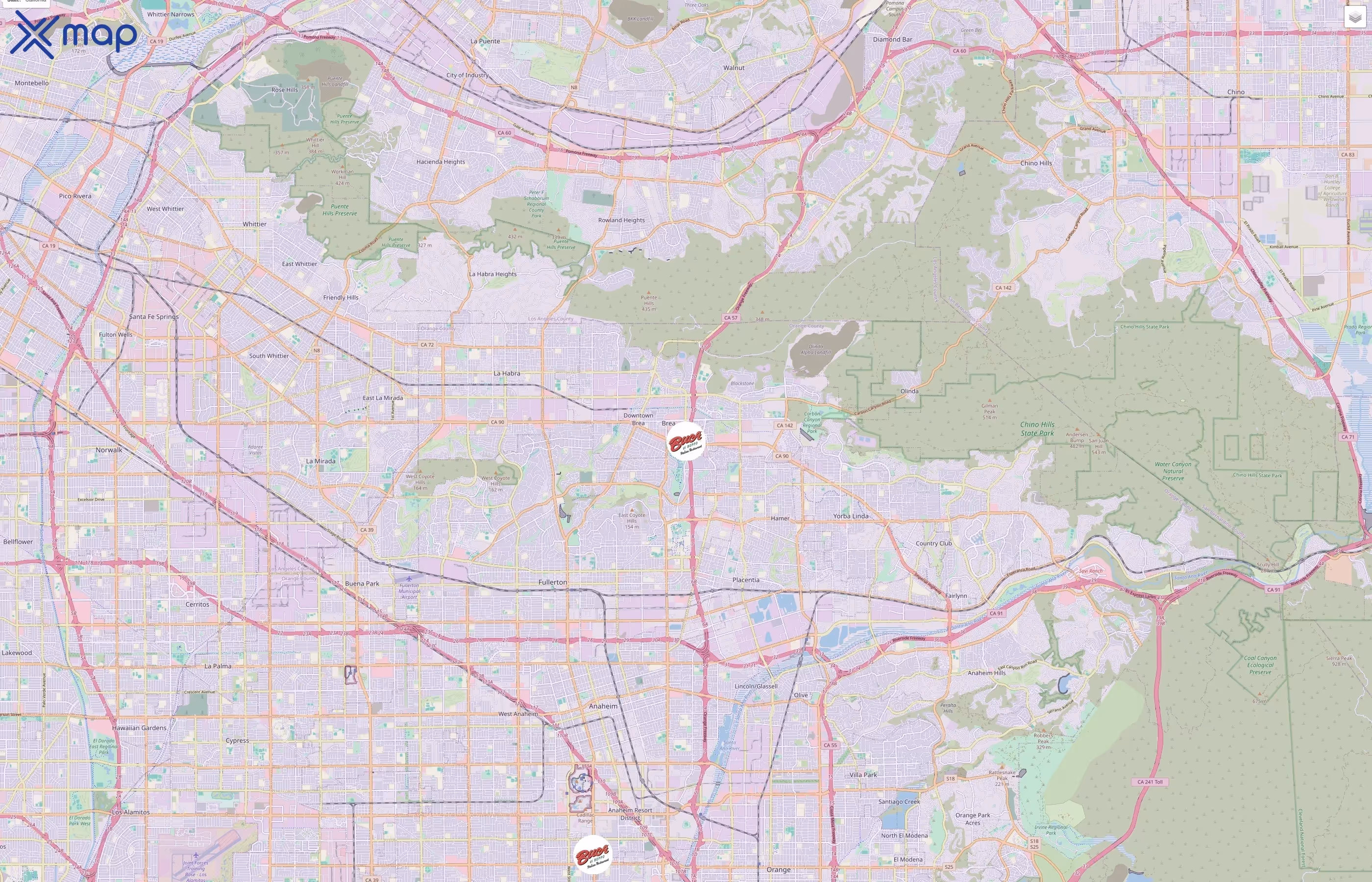 Buca di Beppo traffic data