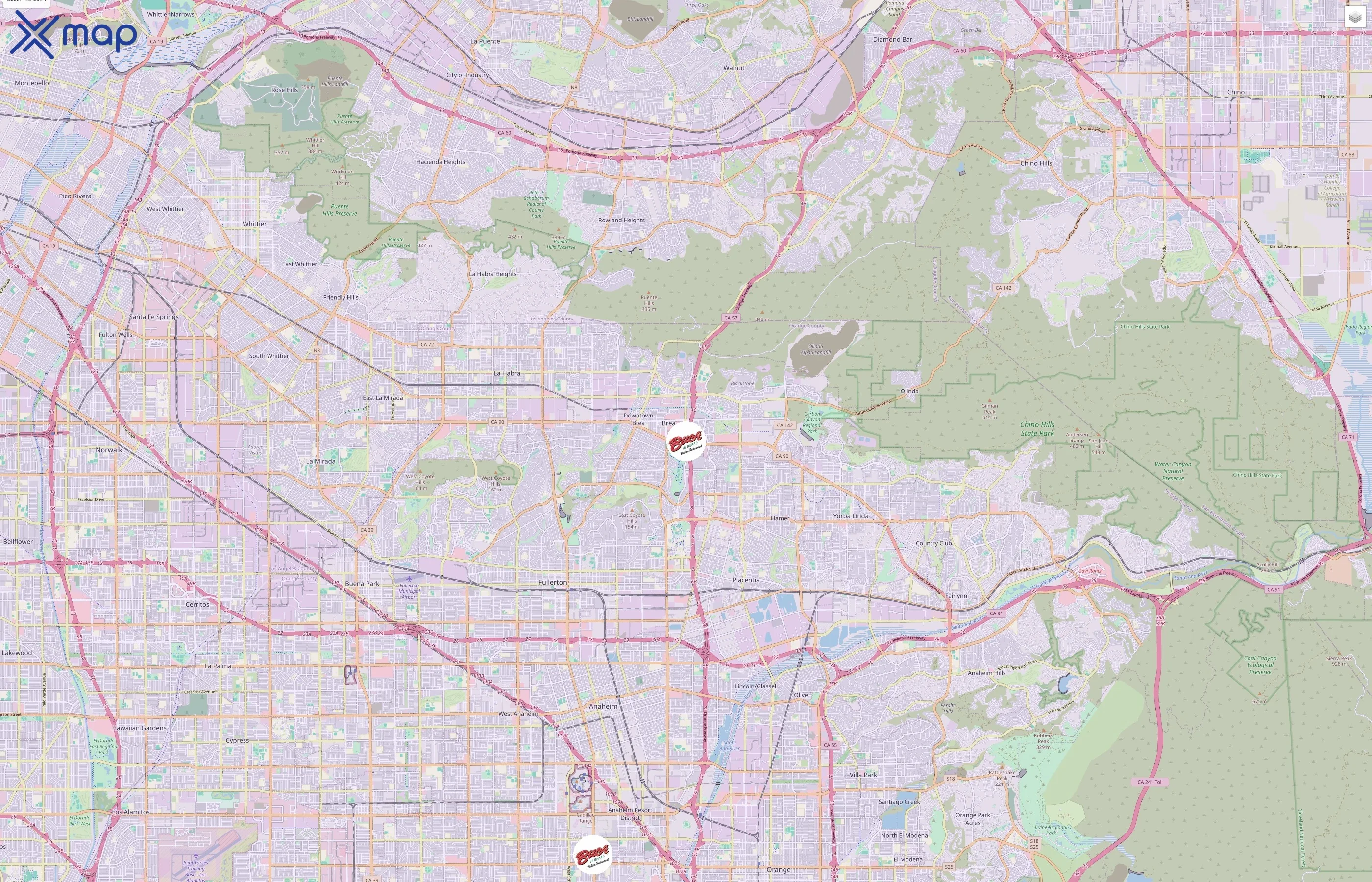 Buca di Beppo traffic data