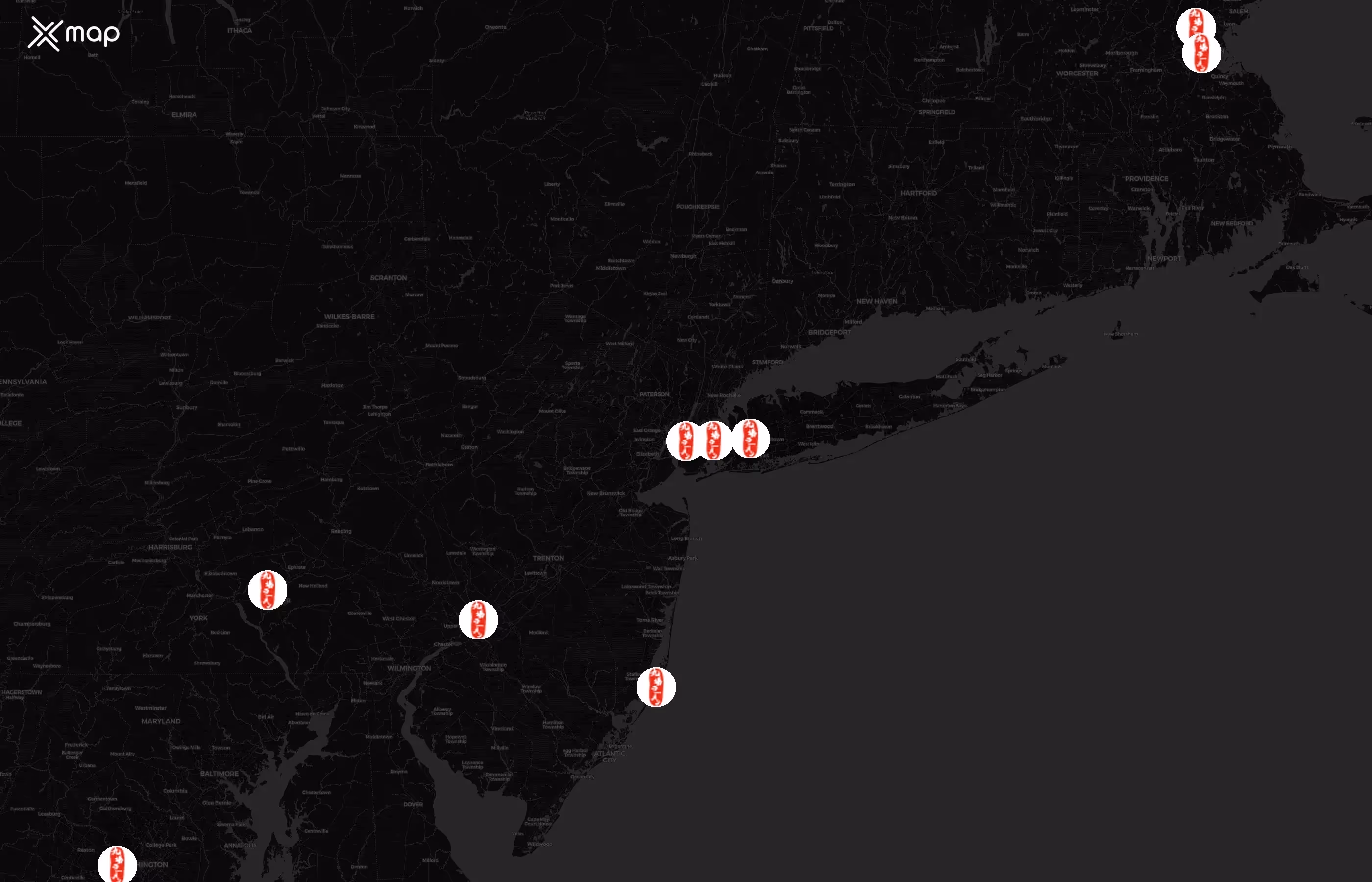 Kyuramen city distribution