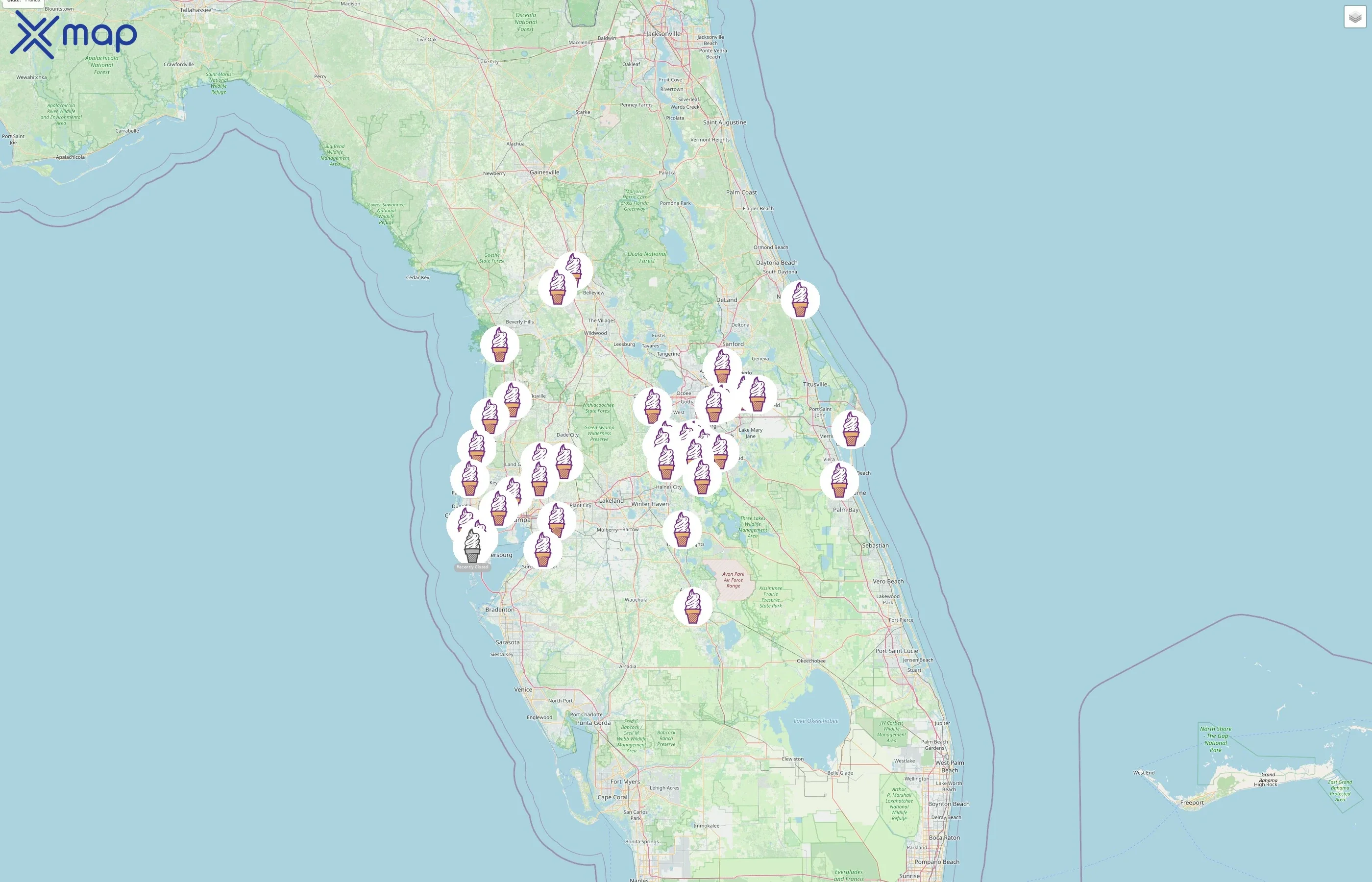 Twistee Treat street hotspots