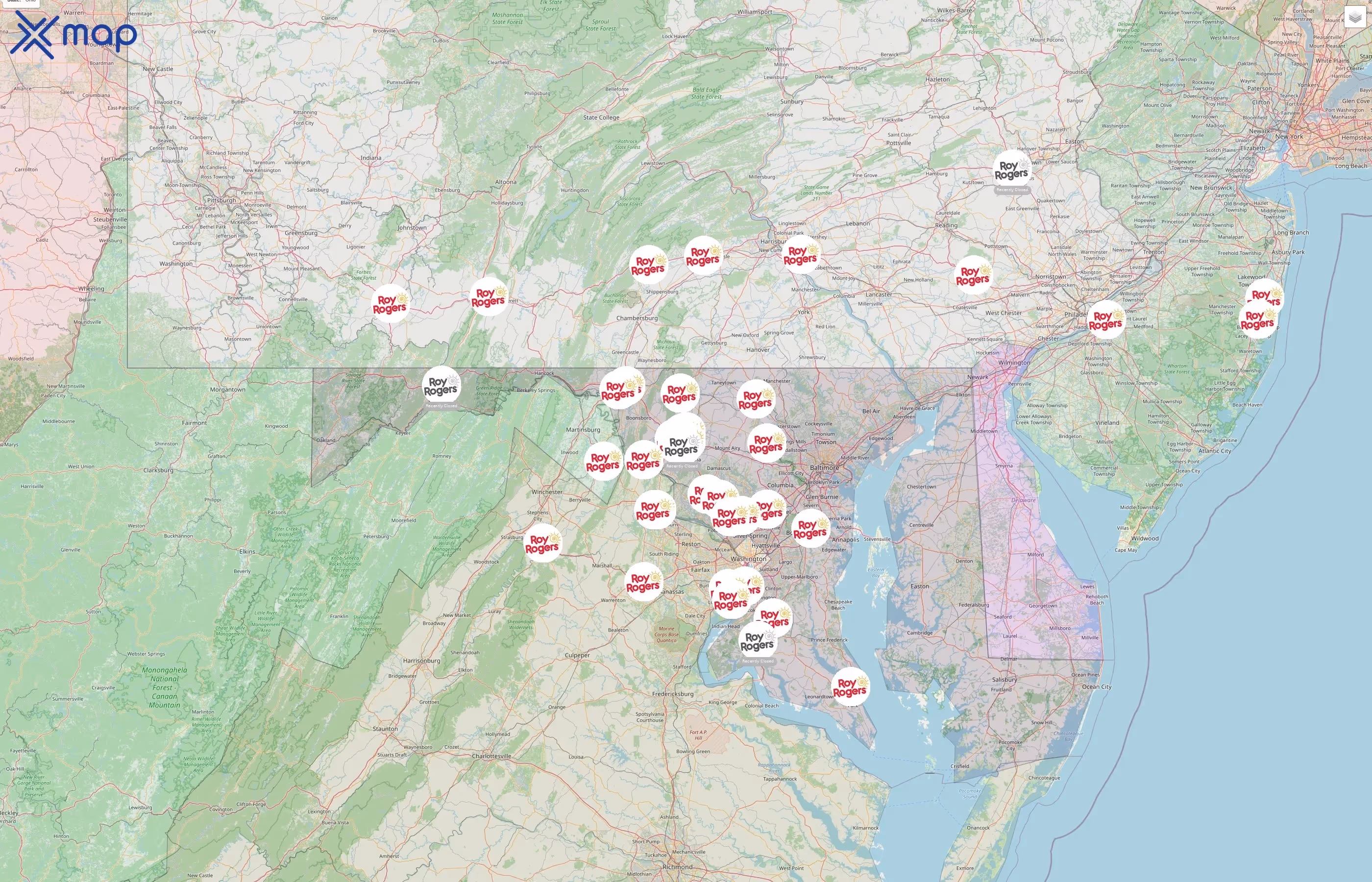 Roy Rogers street hotspots