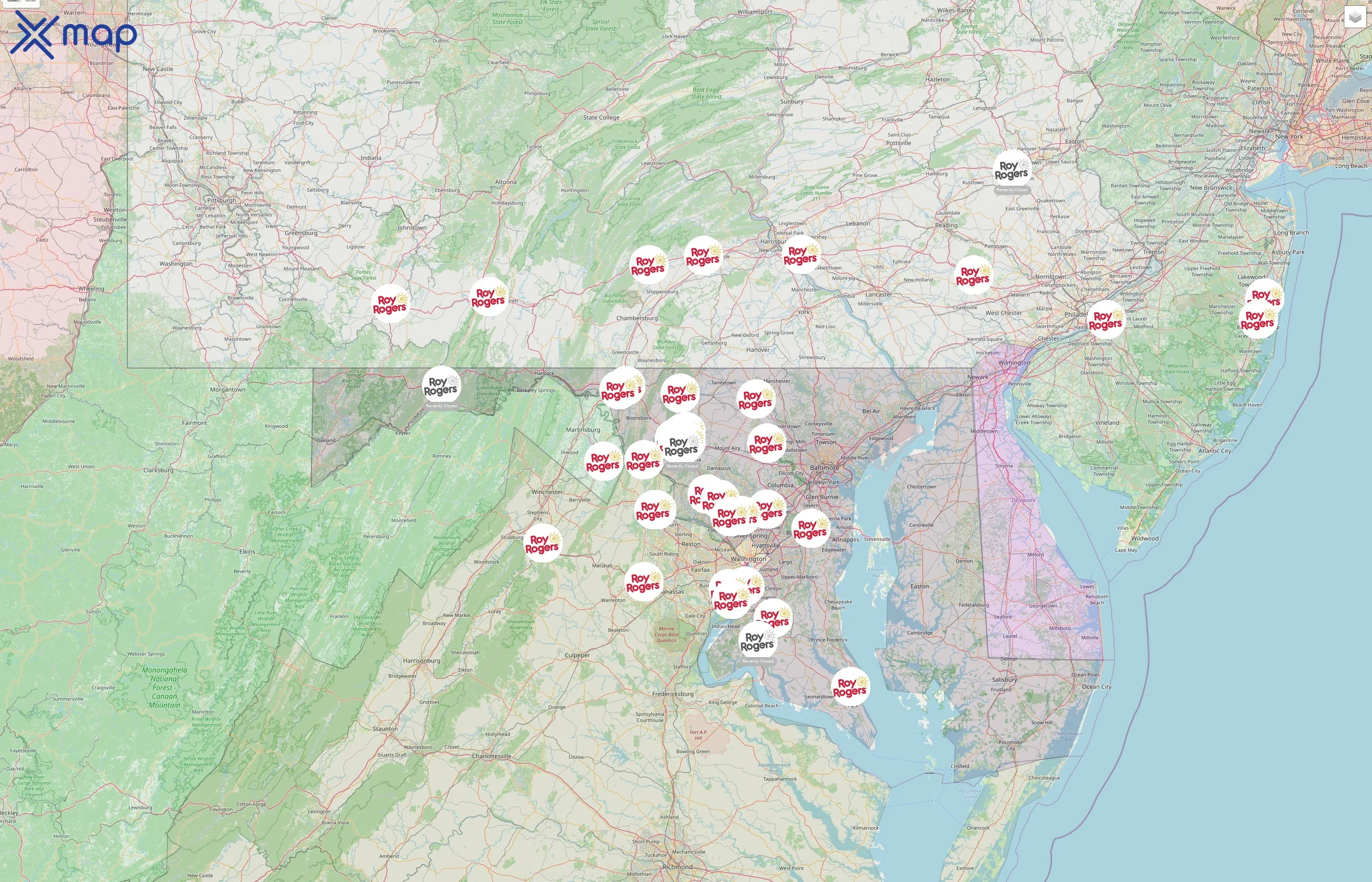 Roy Rogers street hotspots