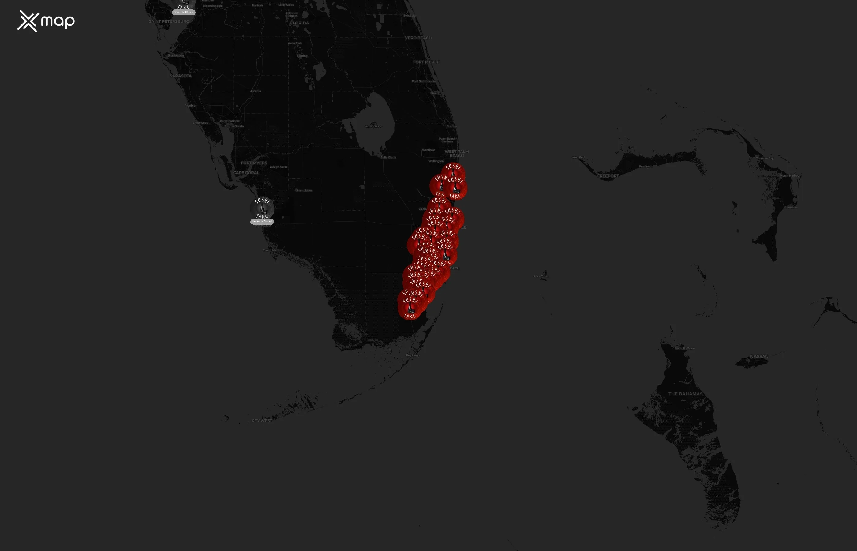 Sushi Sake city distribution