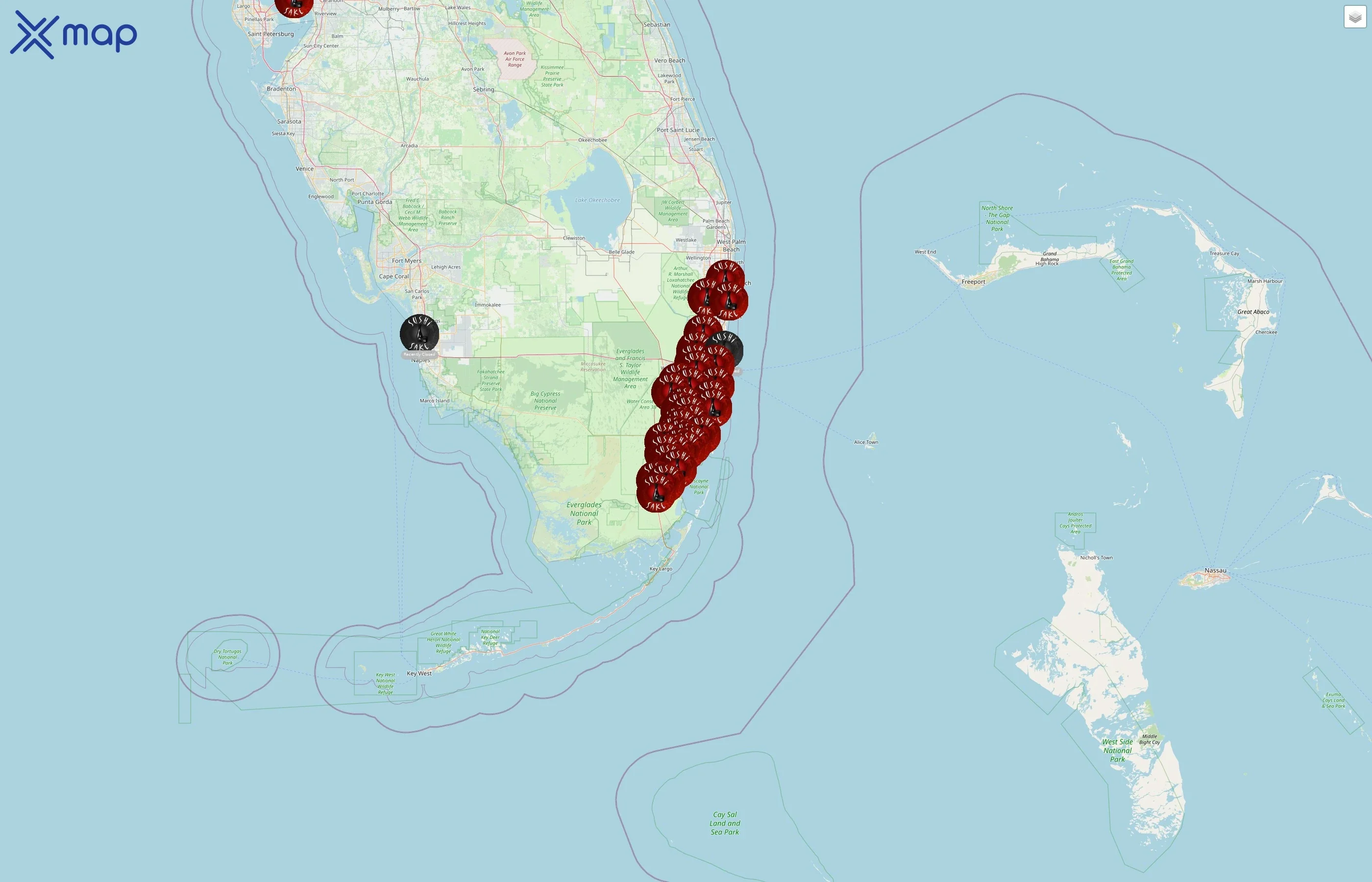 Sushi Sake street hotspots