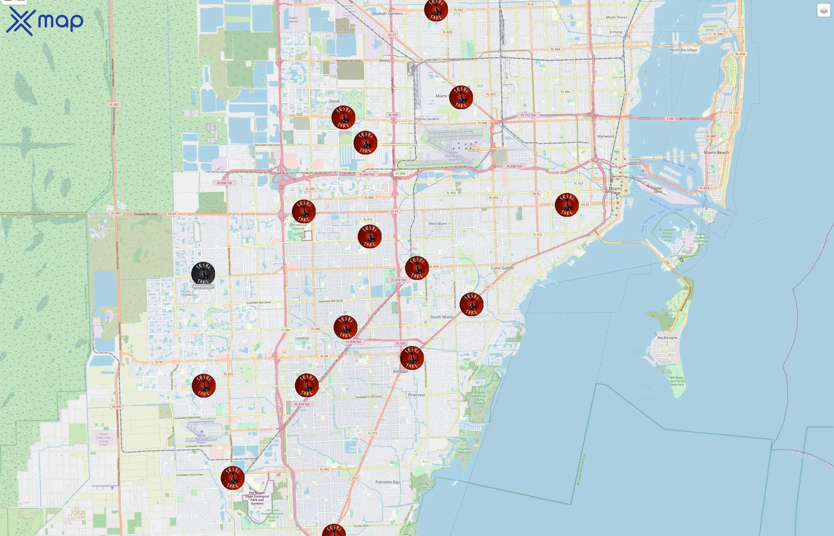 Sushi Sake traffic data