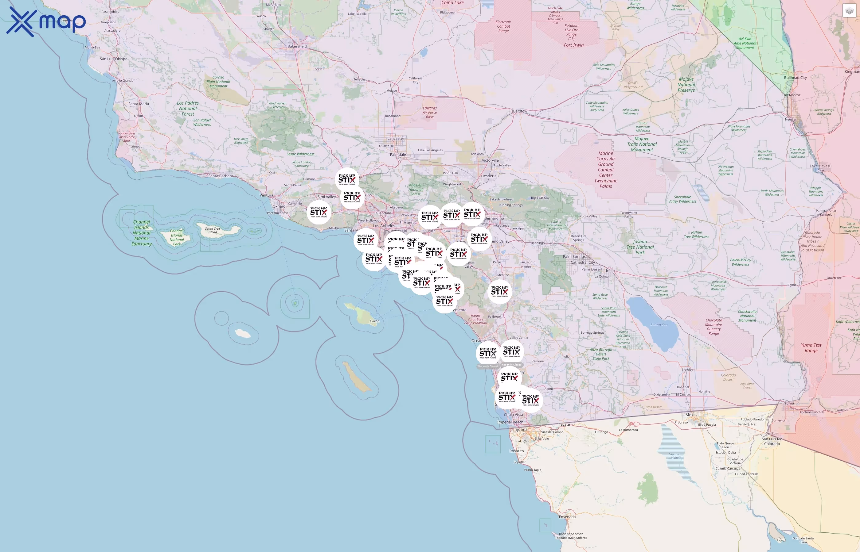 Pick Up Stix street hotspots