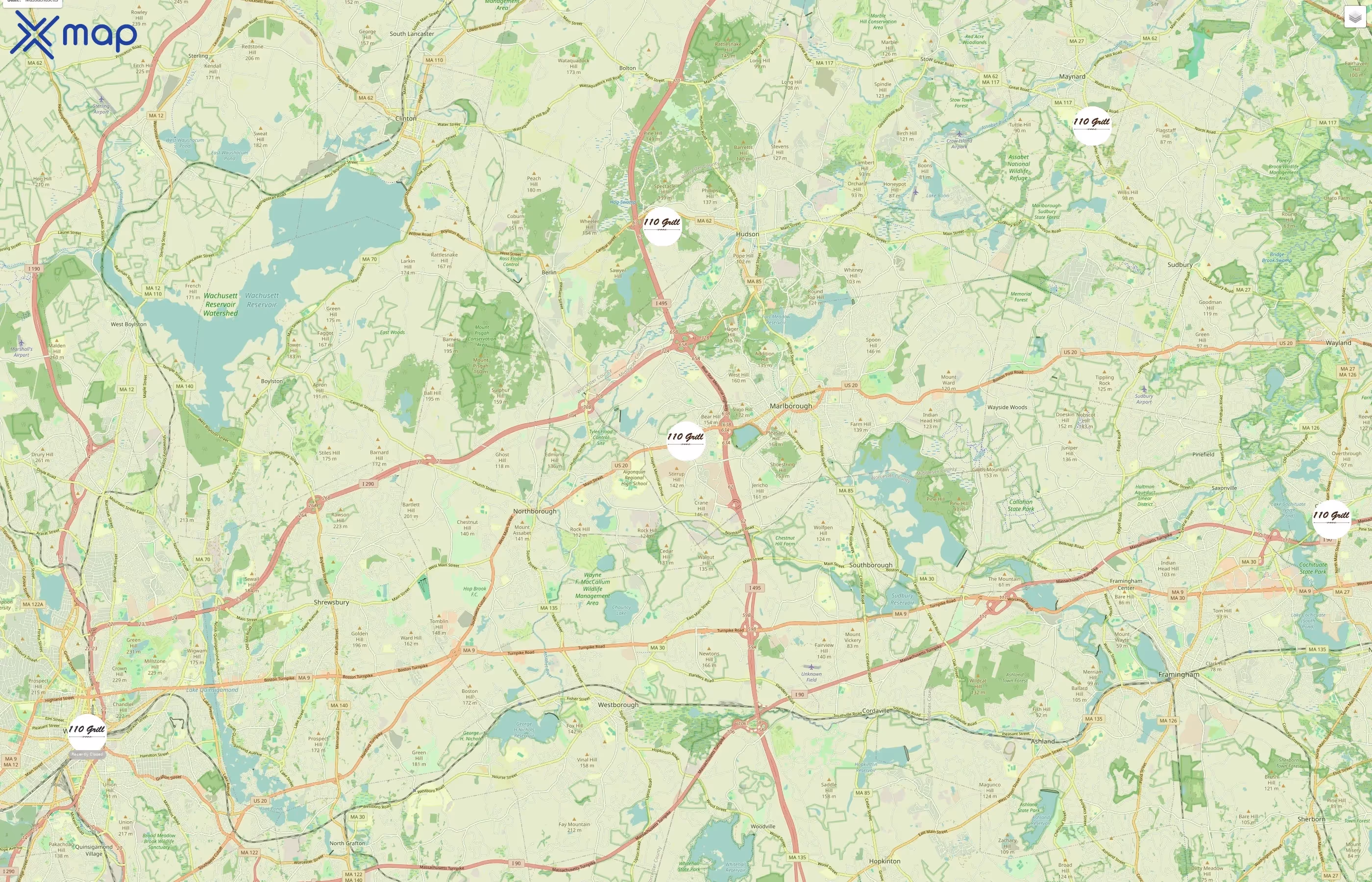 110 Grill traffic data