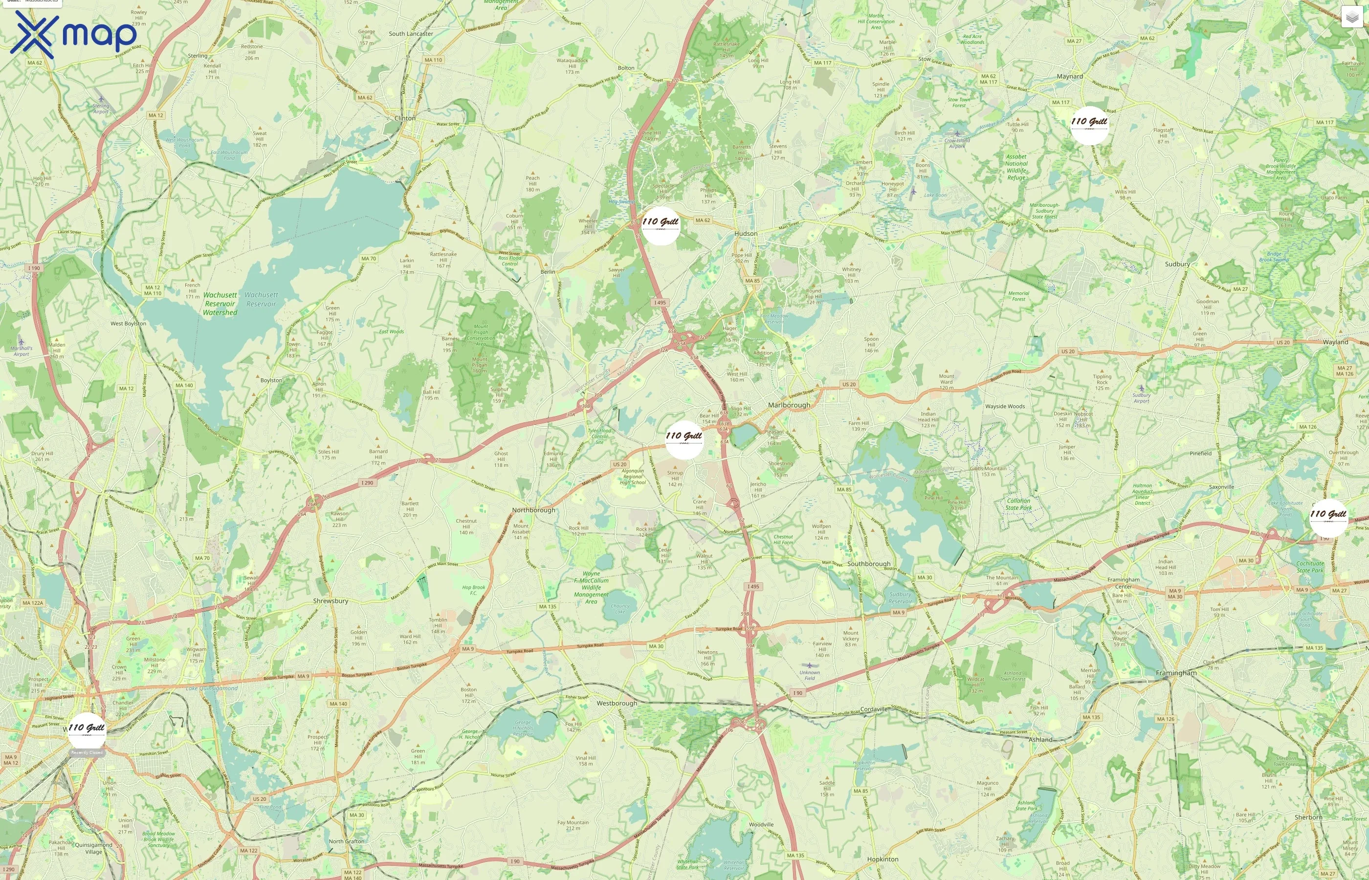 110 Grill traffic data