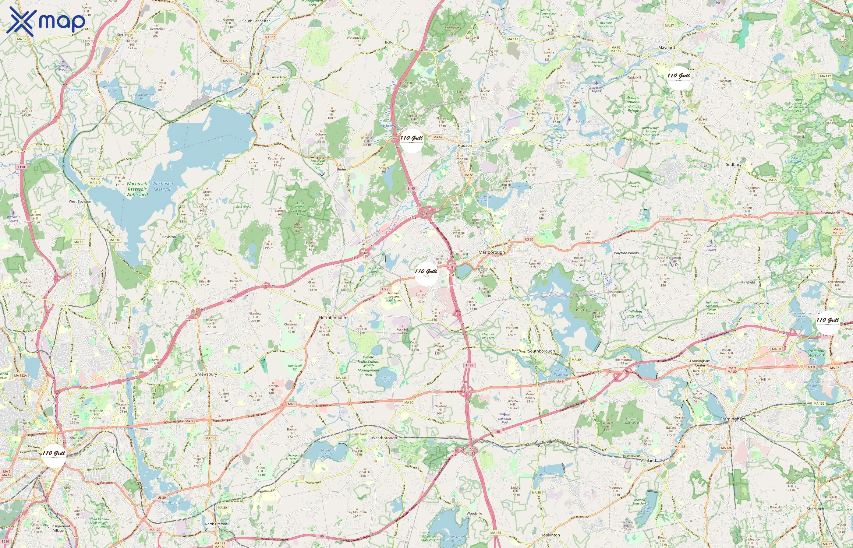 110 Grill area coverage