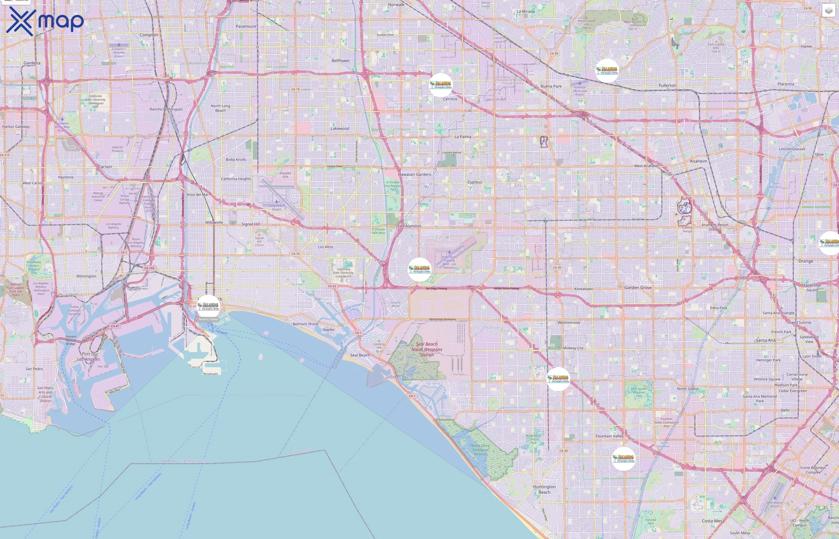 Islands Restaurant traffic data