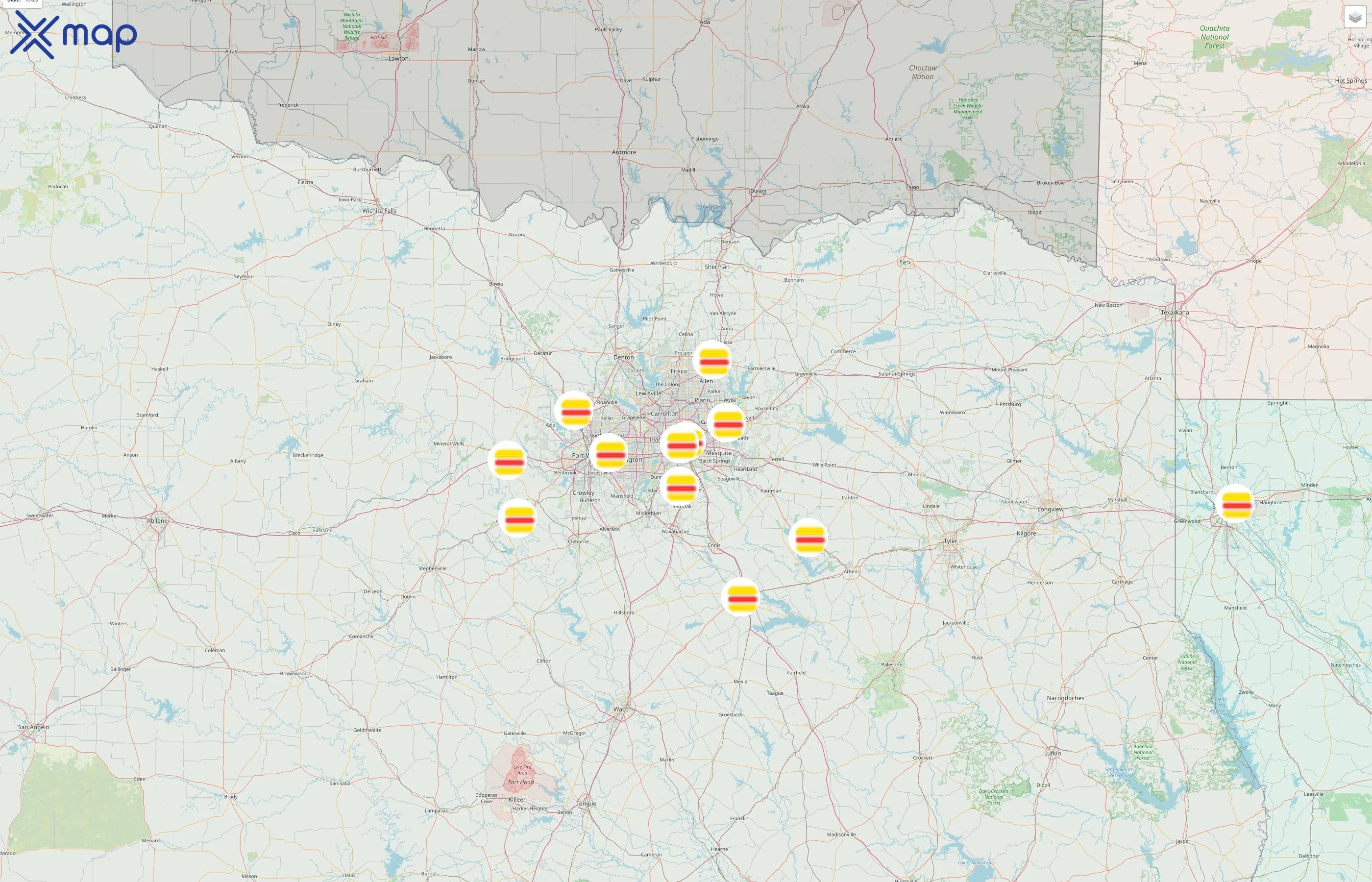 Big Deal Burger street hotspots