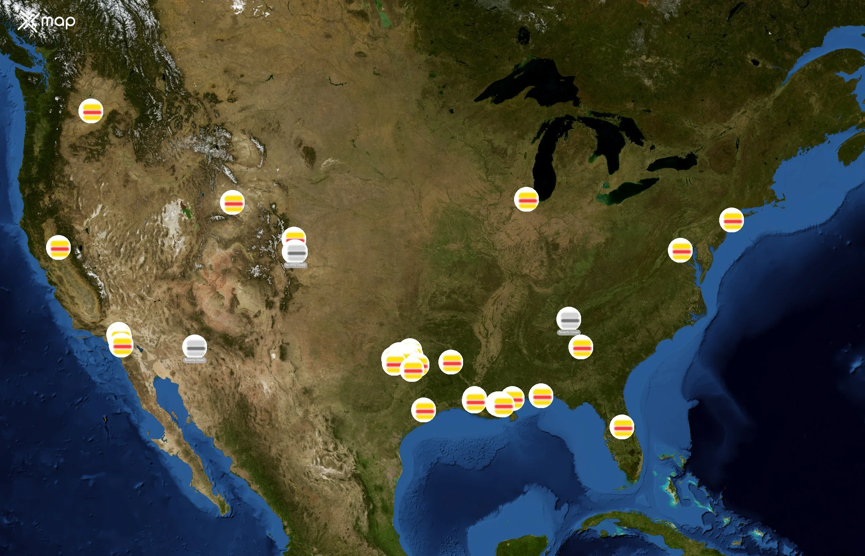 Big Deal Burger state distribution