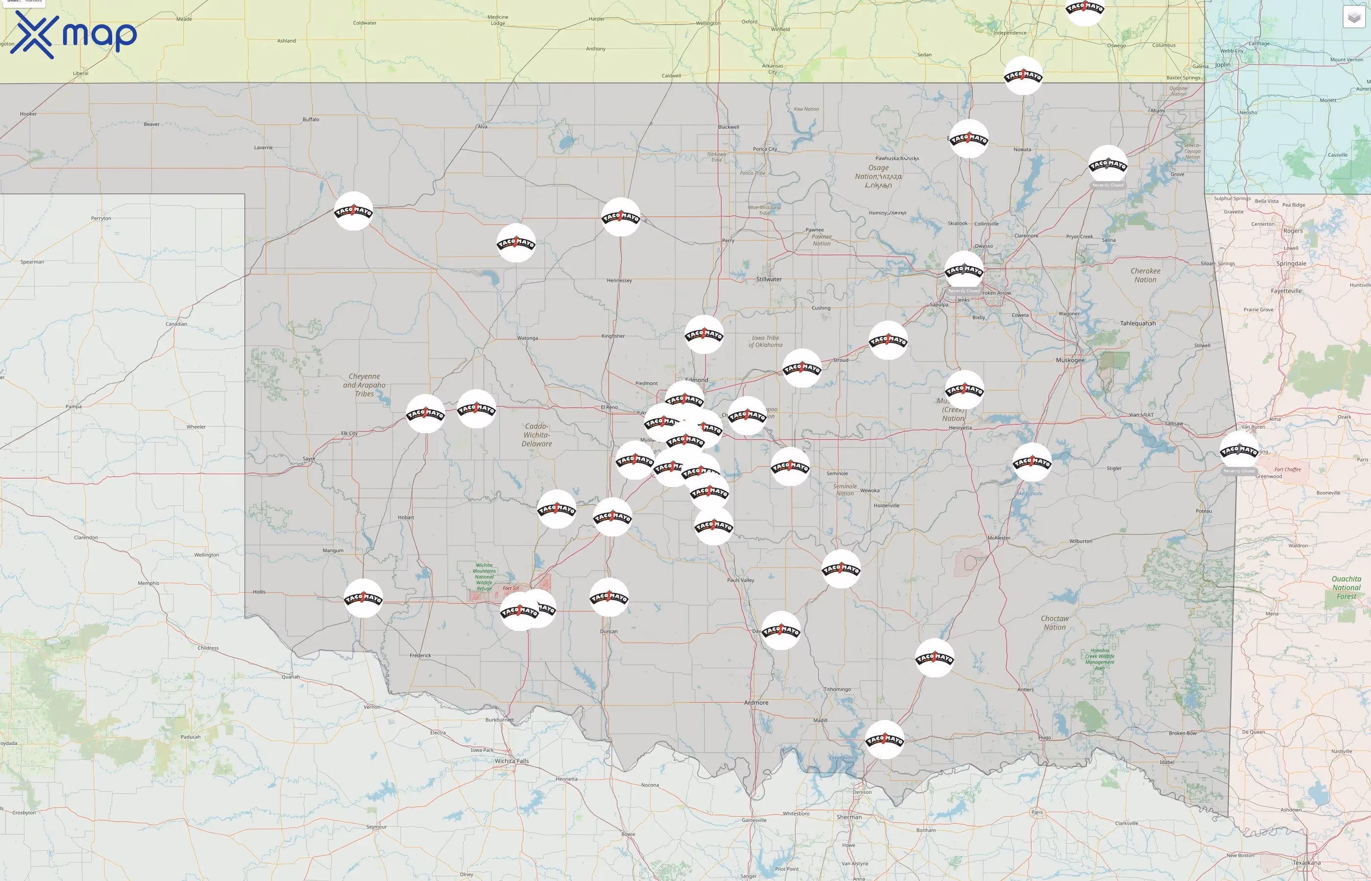Taco Mayo street hotspots