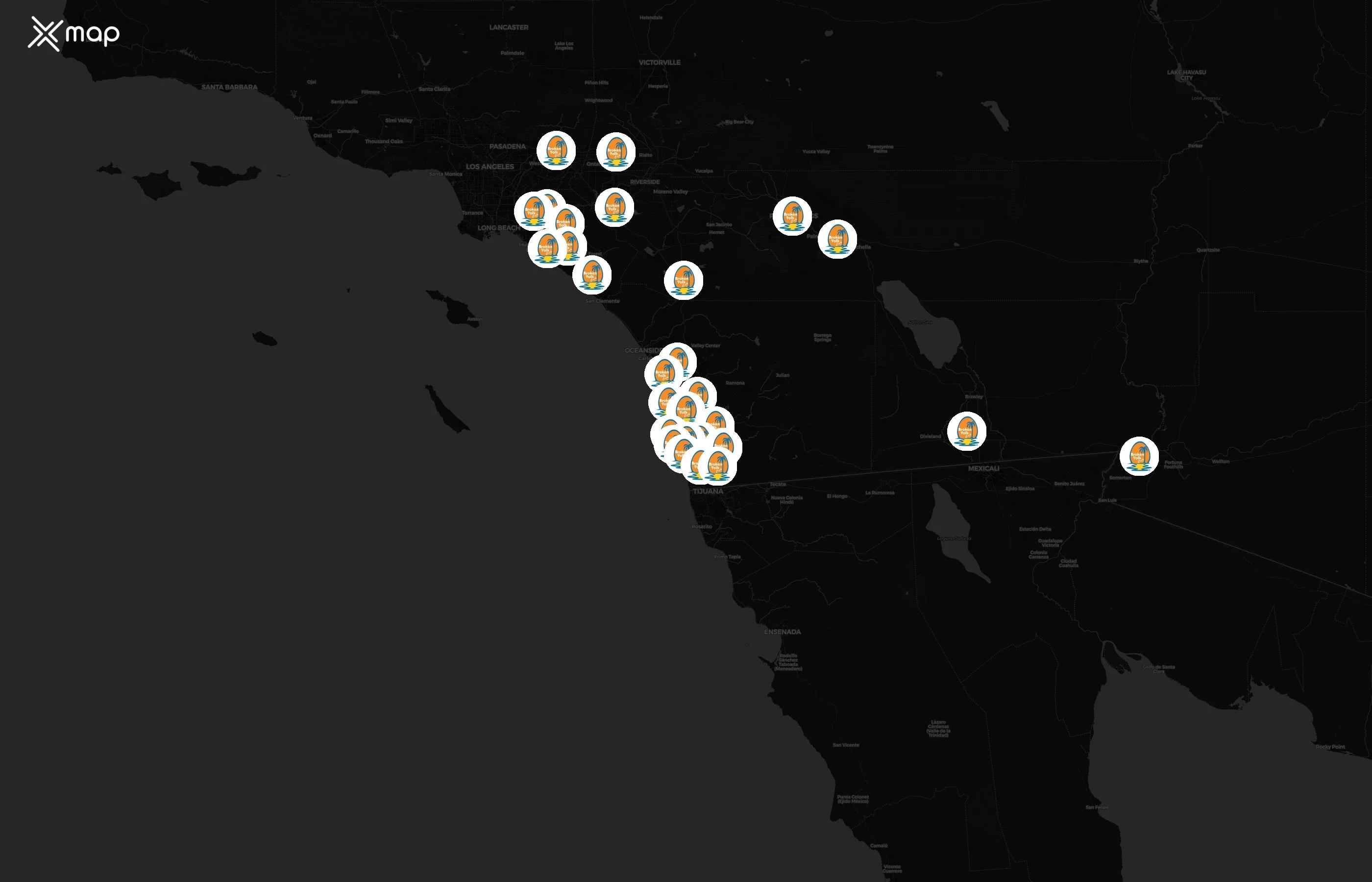 Broken Yolk Cafe city distribution