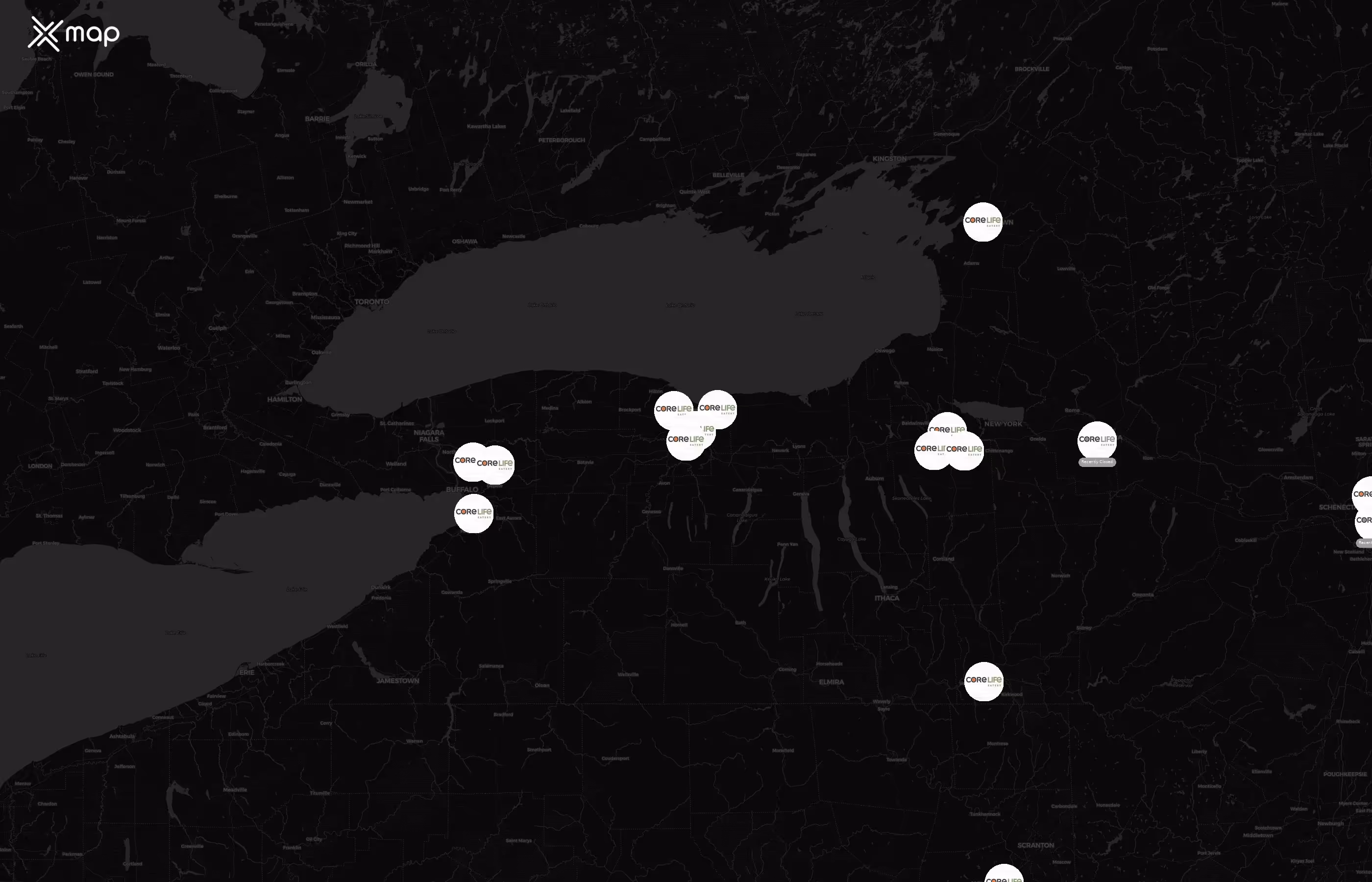 CoreLife Eatery city distribution